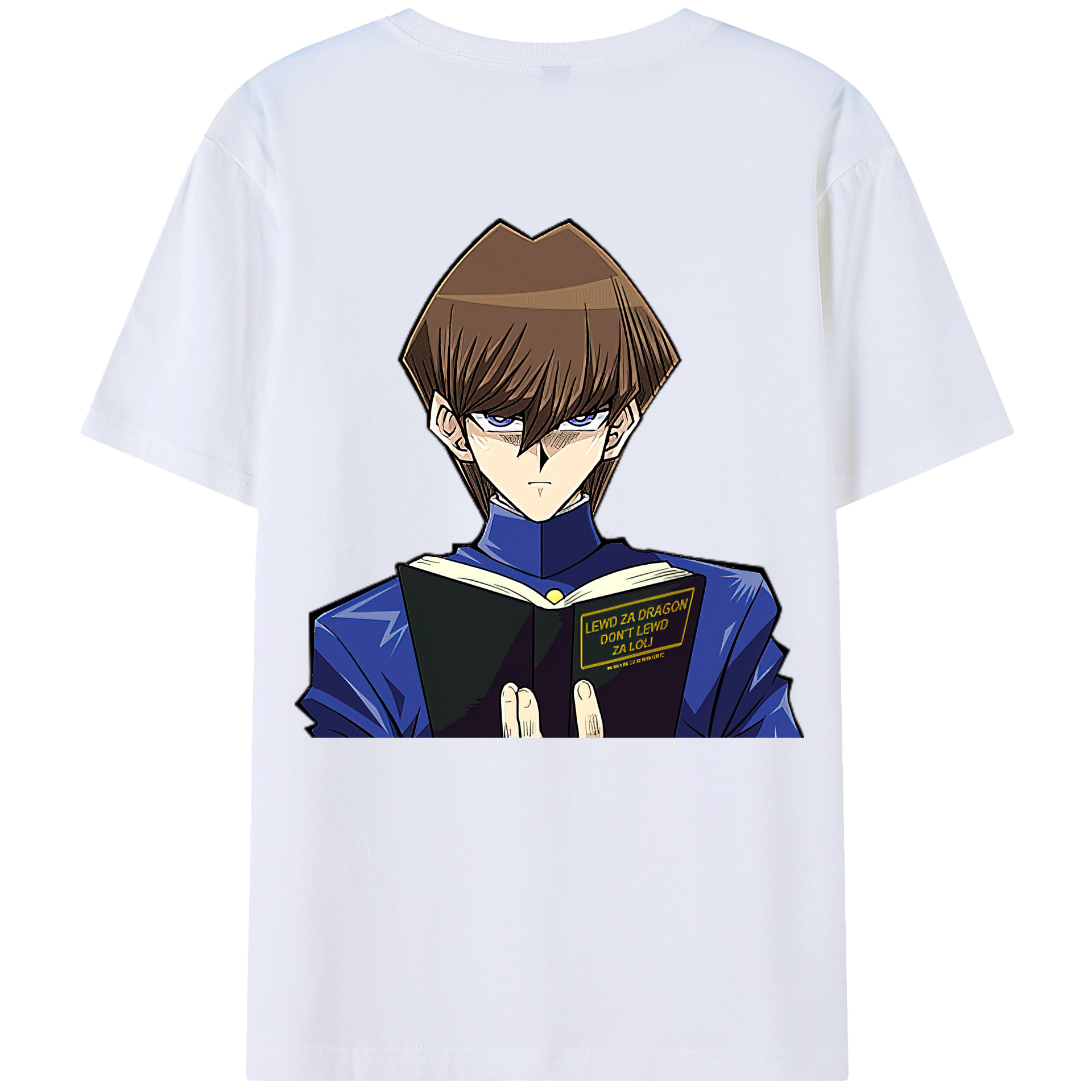 （画像用） 遊☆戯☆王 Yu-Gi-Oh! 綿100％半袖Tシャツ（背面プリント）