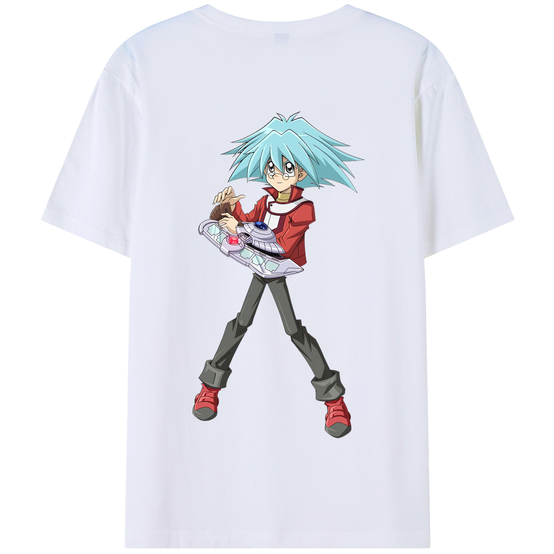 遊☆戯☆王 Yu-Gi-Oh! 綿100％半袖Tシャツ（背面プリント）