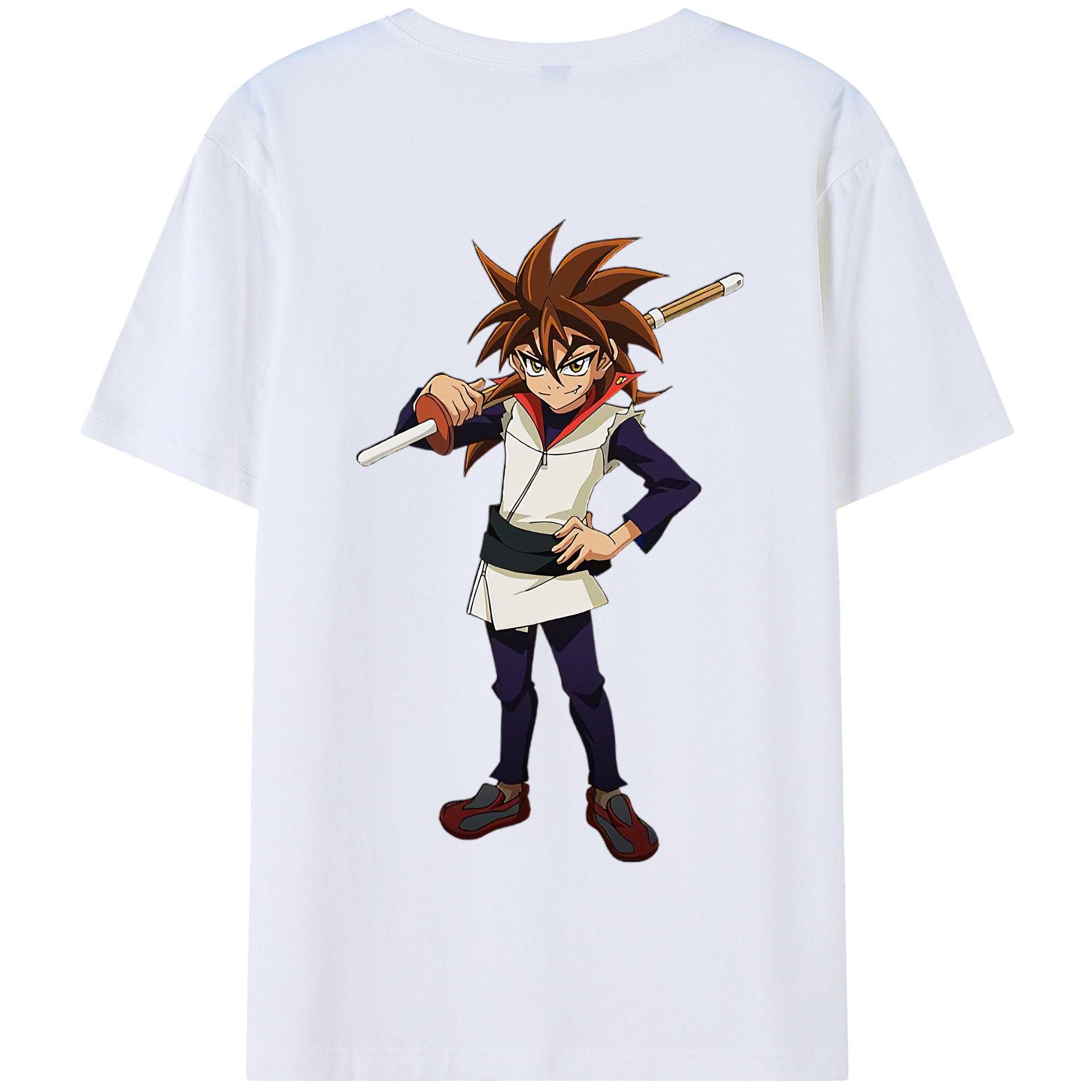 遊☆戯☆王 Yu-Gi-Oh! 綿100％半袖Tシャツ（背面プリント）