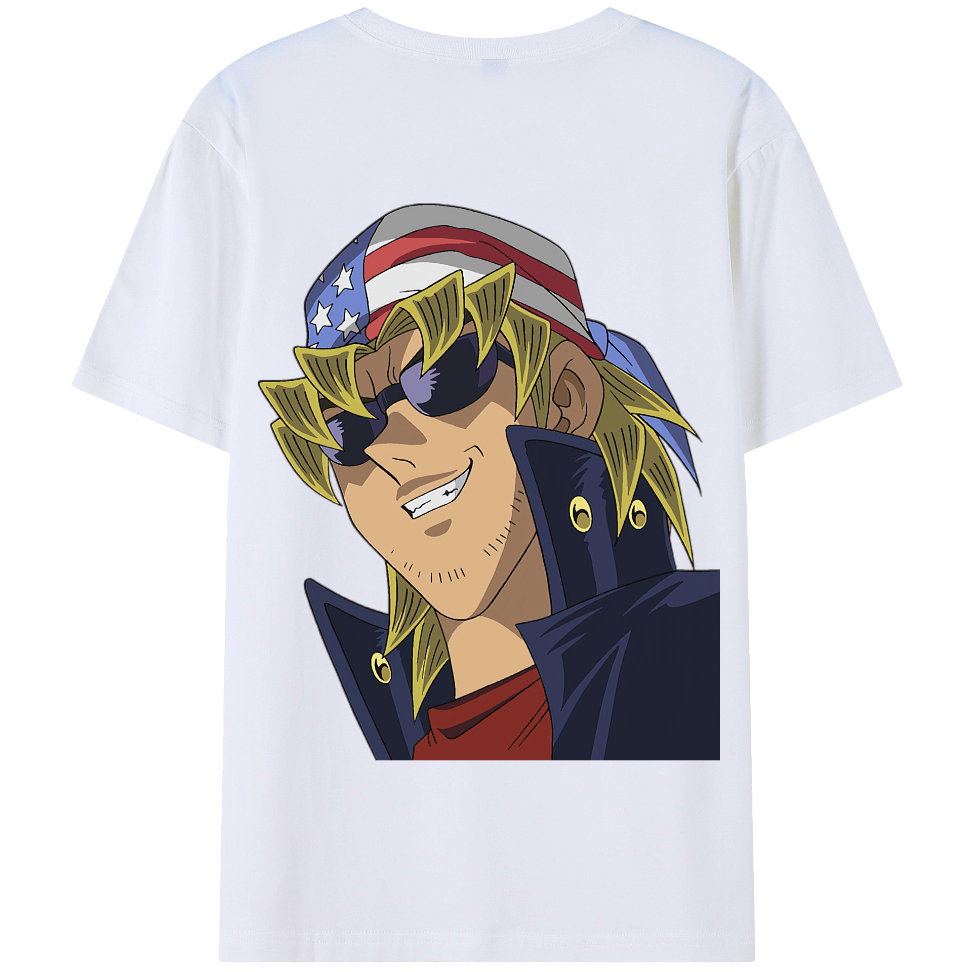 遊☆戯☆王 Yu-Gi-Oh! 綿100％半袖Tシャツ（背面プリント）