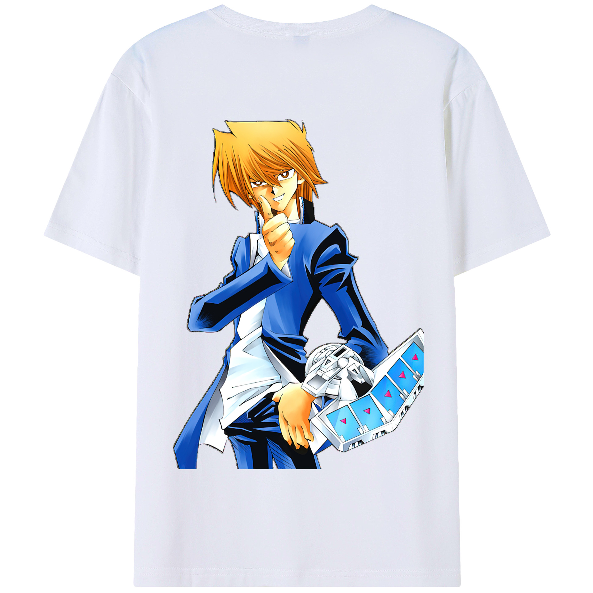 遊☆戯☆王 Yu-Gi-Oh! 綿100%半袖Tシャツ(背面プリント) 遊☆戯☆王 Yu-Gi-Oh! 綿100%半袖Tシャツ(背面プリント)