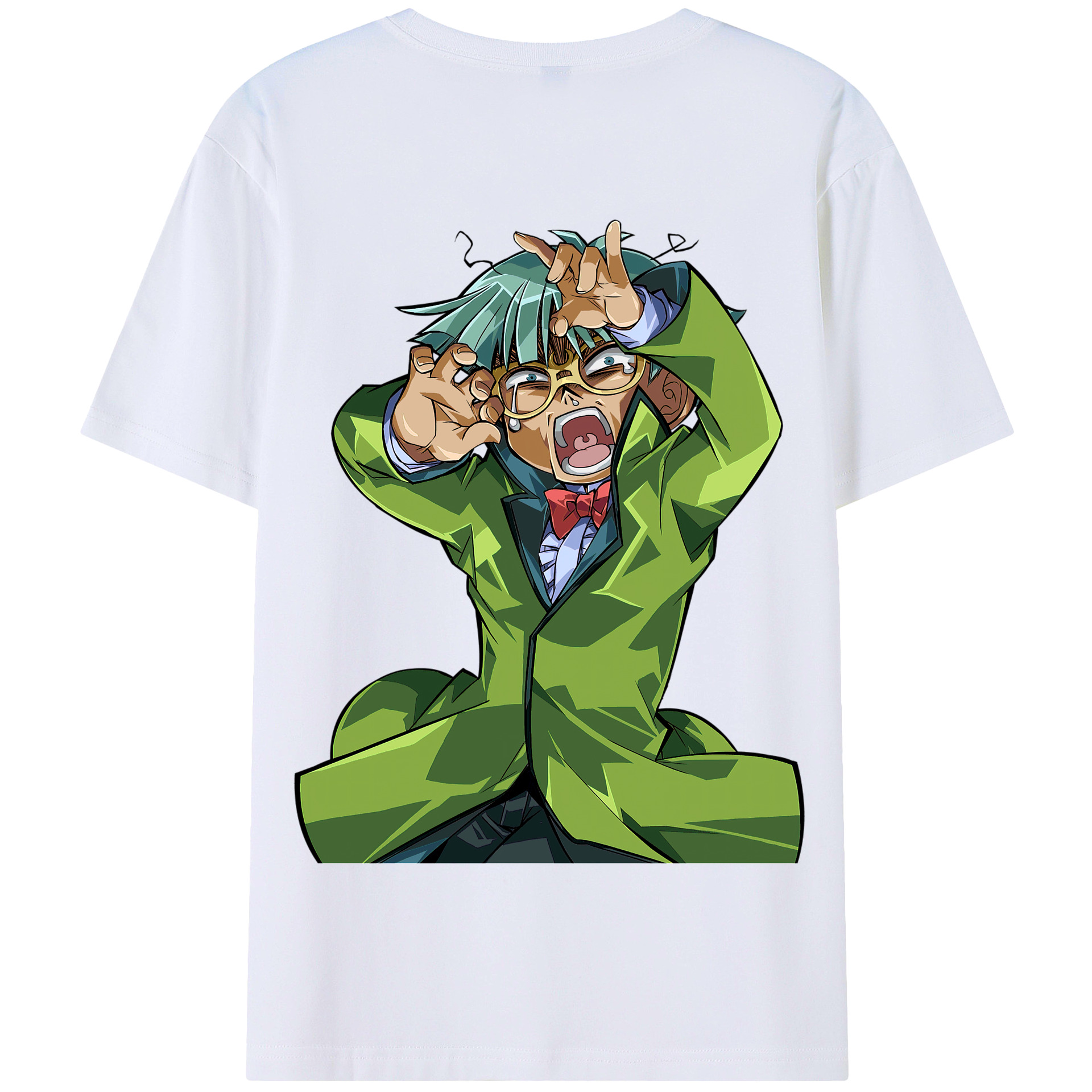 （画像用） 遊☆戯☆王 Yu-Gi-Oh! 綿100％半袖Tシャツ（背面プリント）