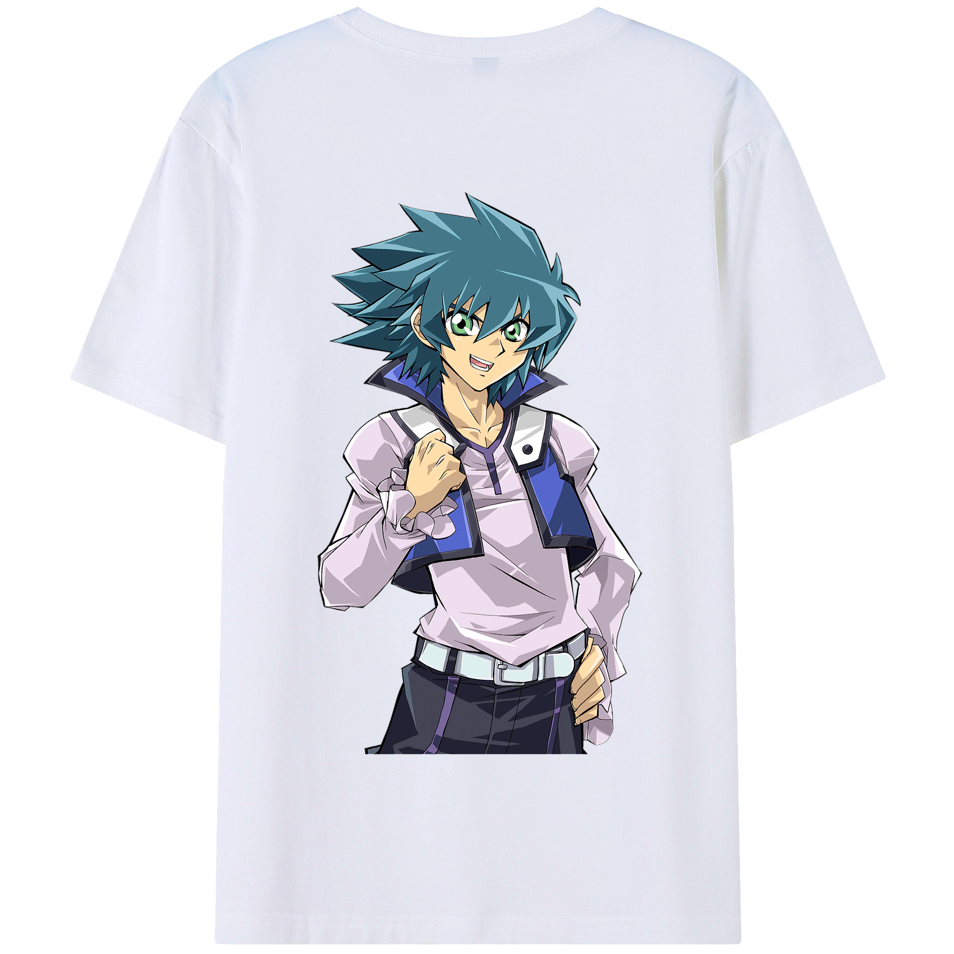 遊☆戯☆王 Yu-Gi-Oh! 綿100%半袖Tシャツ(背面プリント) 遊☆戯☆王 Yu-Gi-Oh! 綿100%半袖Tシャツ(背面プリント)