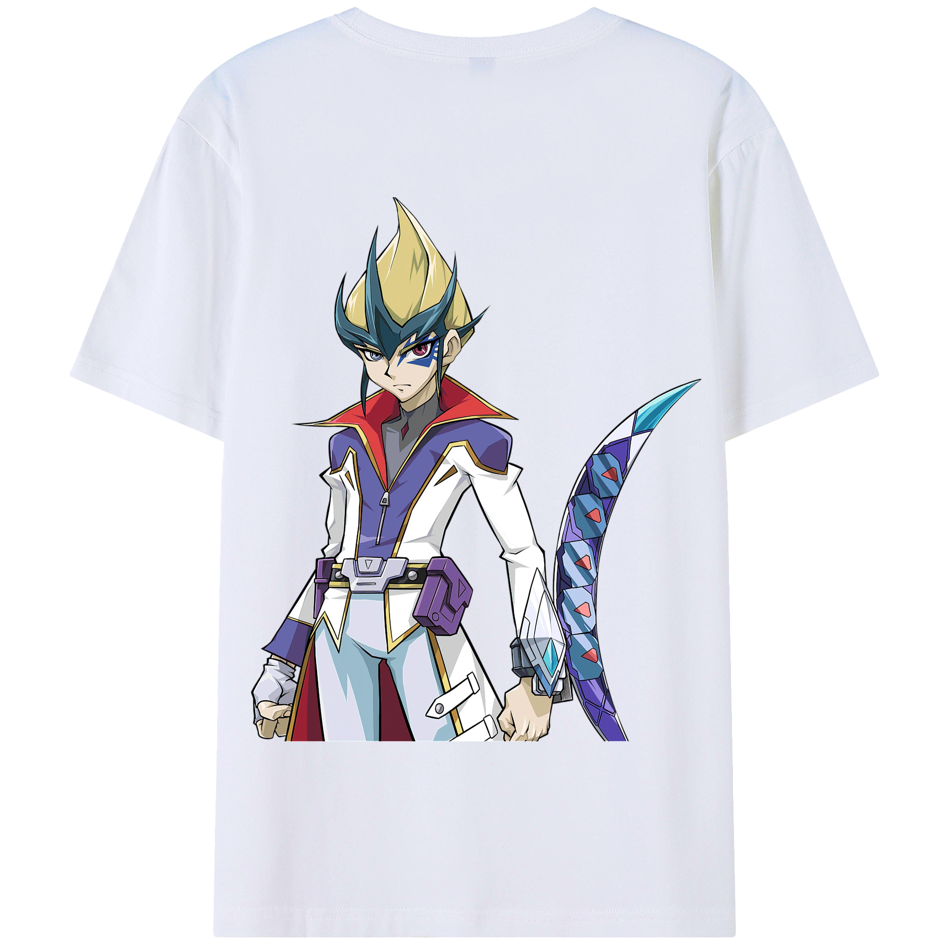 遊☆戯☆王 Yu-Gi-Oh! 綿100%半袖Tシャツ(背面プリント) 遊☆戯☆王 Yu-Gi-Oh! 綿100%半袖Tシャツ(背面プリント)