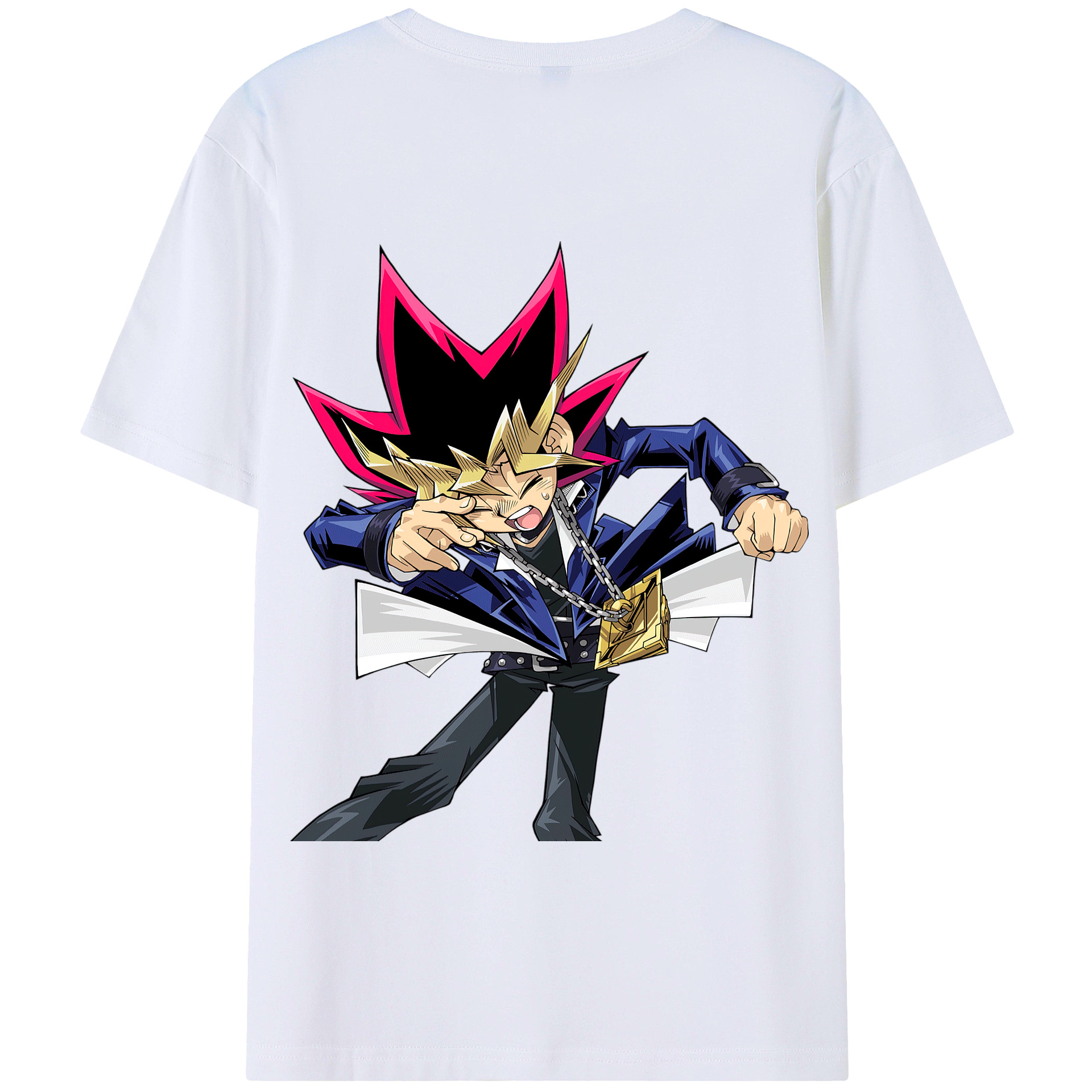 遊☆戯☆王 Yu-Gi-Oh! 綿100％半袖Tシャツ（背面プリント）