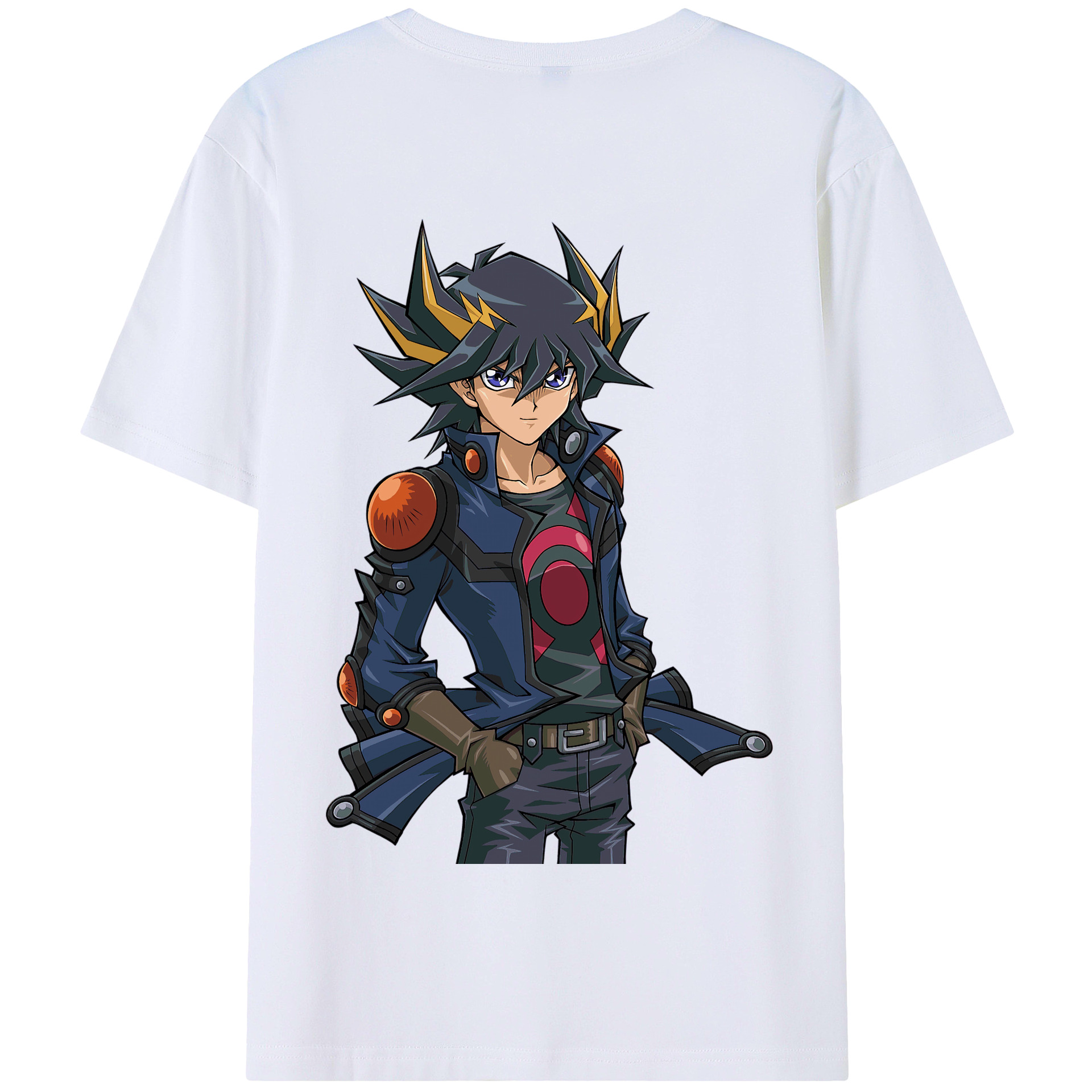 遊☆戯☆王 Yu-Gi-Oh! 綿100％半袖Tシャツ（背面プリント）