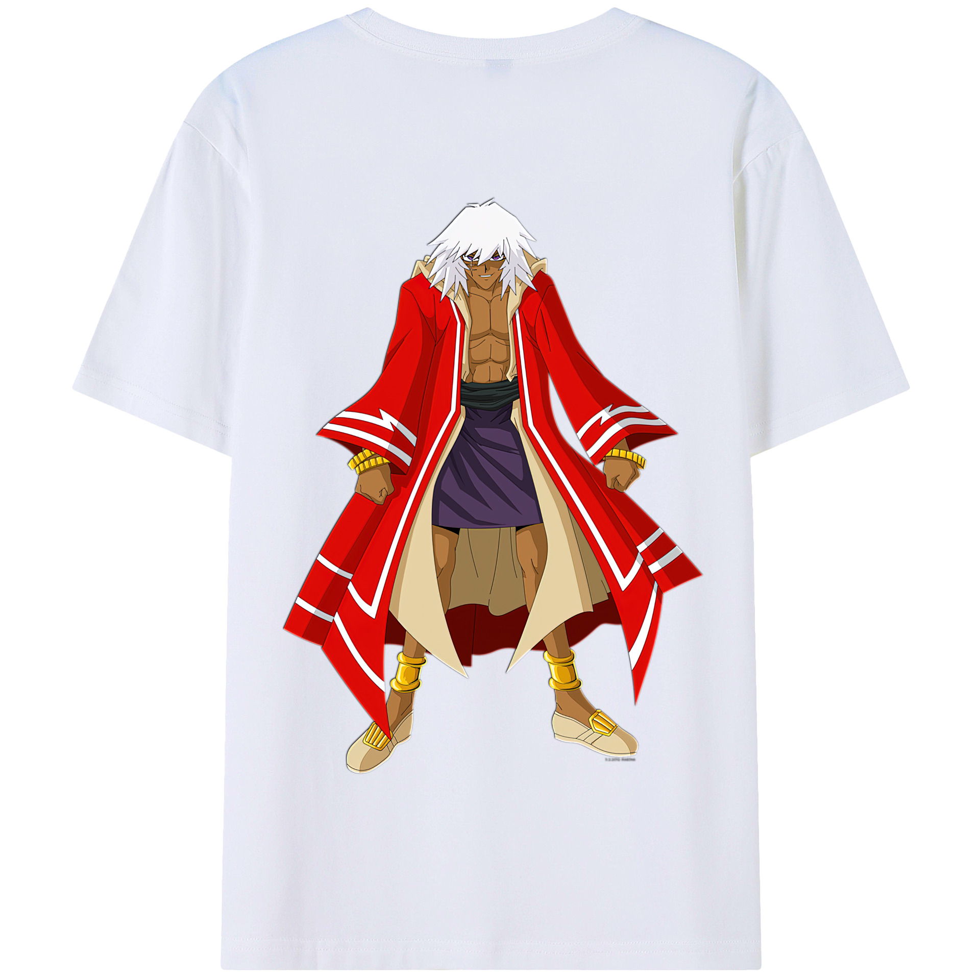 遊☆戯☆王 Yu-Gi-Oh! 綿100％半袖Tシャツ（背面プリント）
