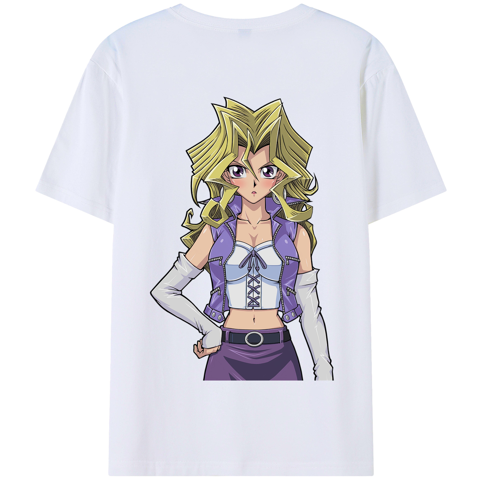 遊☆戯☆王 Yu-Gi-Oh! 綿100%半袖Tシャツ(背面プリント) 遊☆戯☆王 Yu-Gi-Oh! 綿100%半袖Tシャツ(背面プリント)