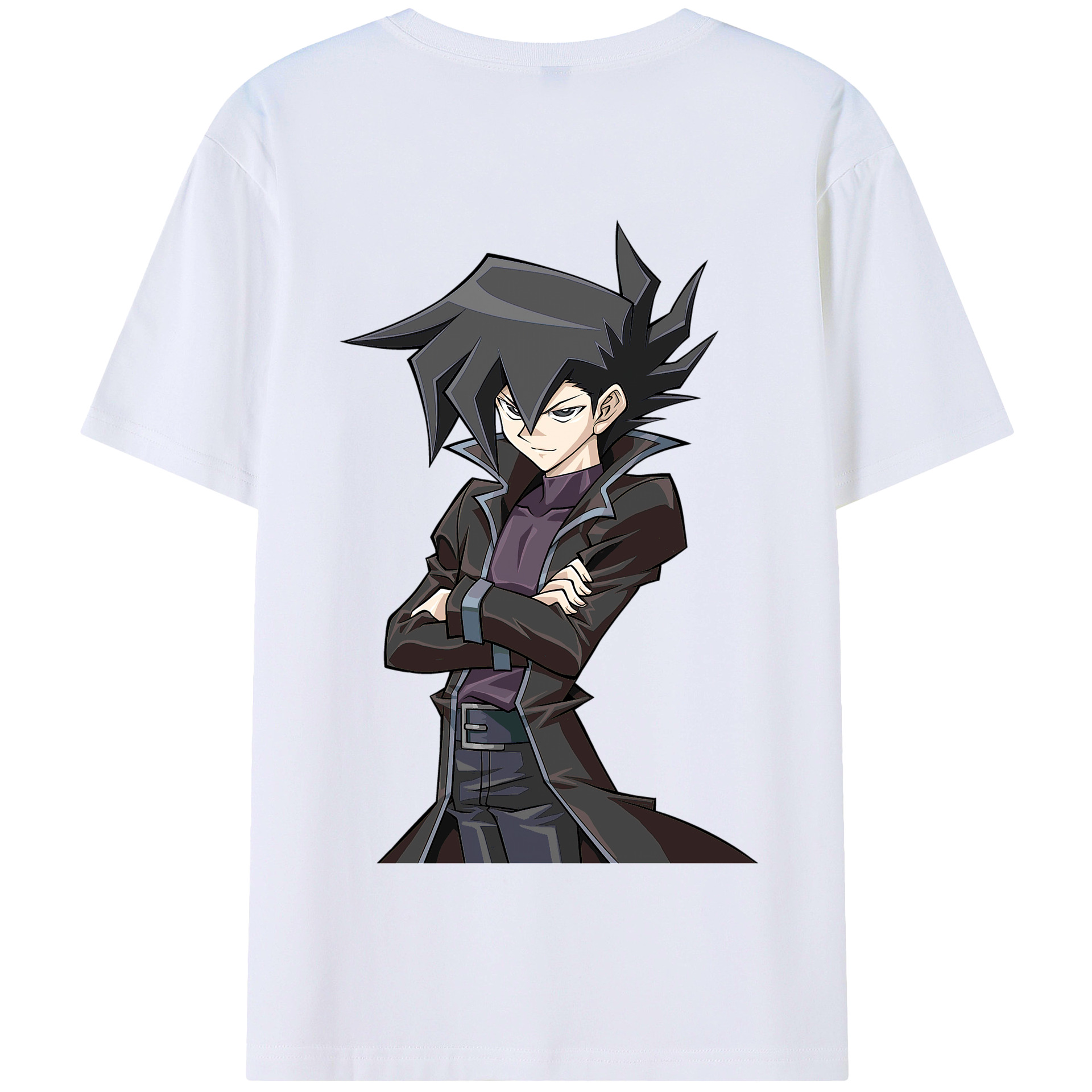 遊☆戯☆王 Yu-Gi-Oh! 綿100%半袖Tシャツ(背面プリント) 遊☆戯☆王 Yu-Gi-Oh! 綿100%半袖Tシャツ(背面プリント)