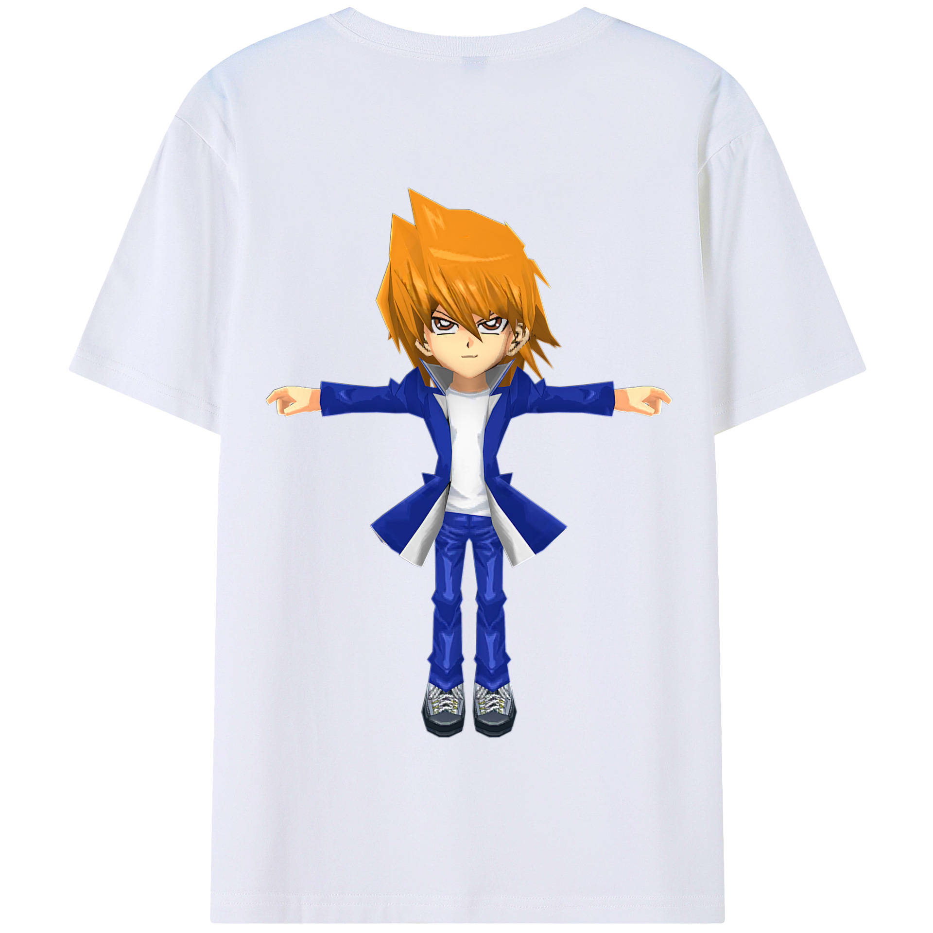 遊☆戯☆王 Yu-Gi-Oh! 綿100％半袖Tシャツ（背面プリント）