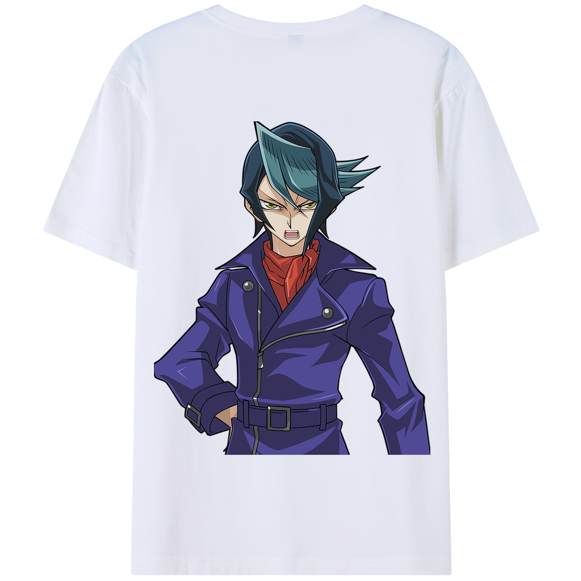 遊☆戯☆王 Yu-Gi-Oh! 綿100%半袖Tシャツ(背面プリント) 遊☆戯☆王 Yu-Gi-Oh! 綿100%半袖Tシャツ(背面プリント)