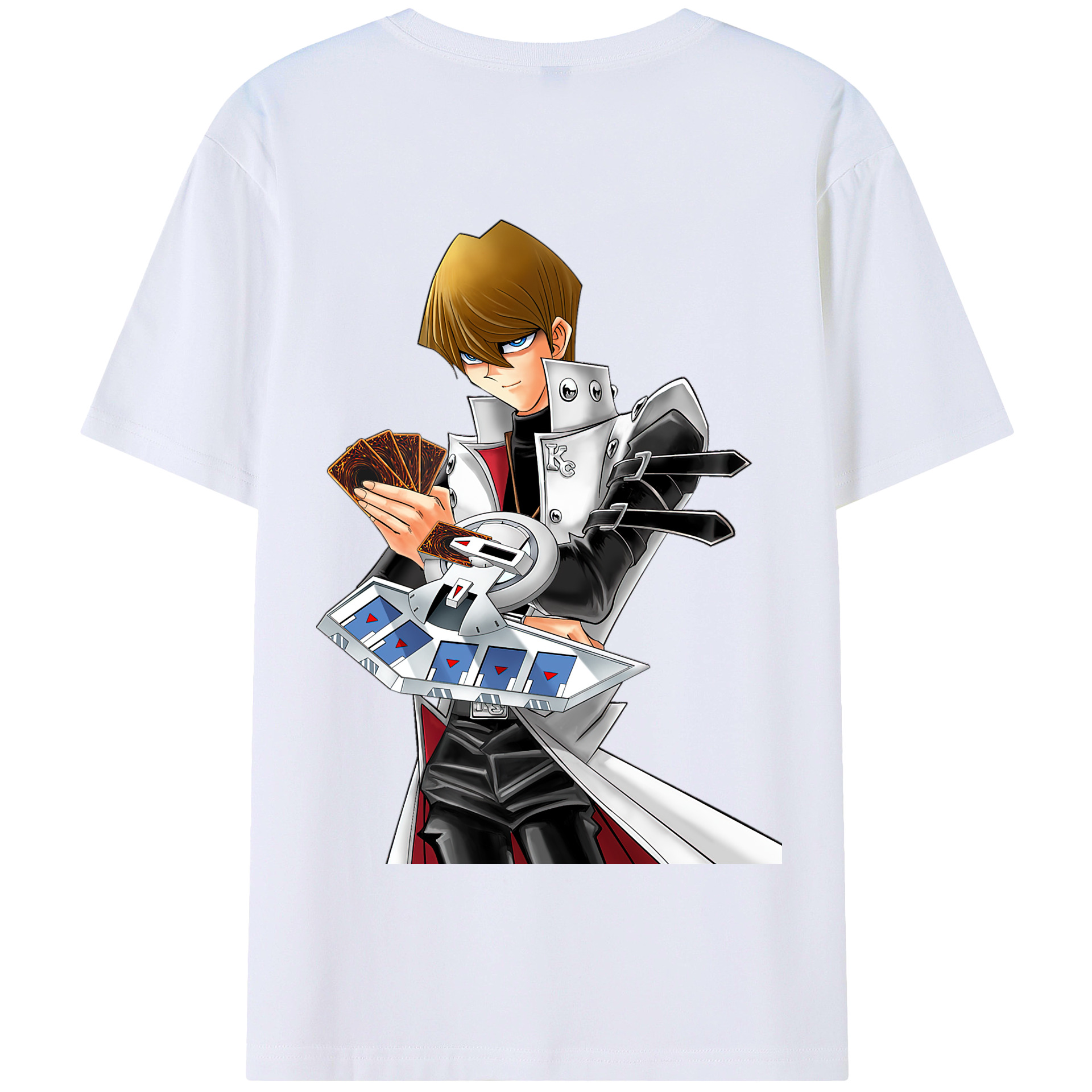 遊☆戯☆王 Yu-Gi-Oh! 綿100％半袖Tシャツ（背面プリント）