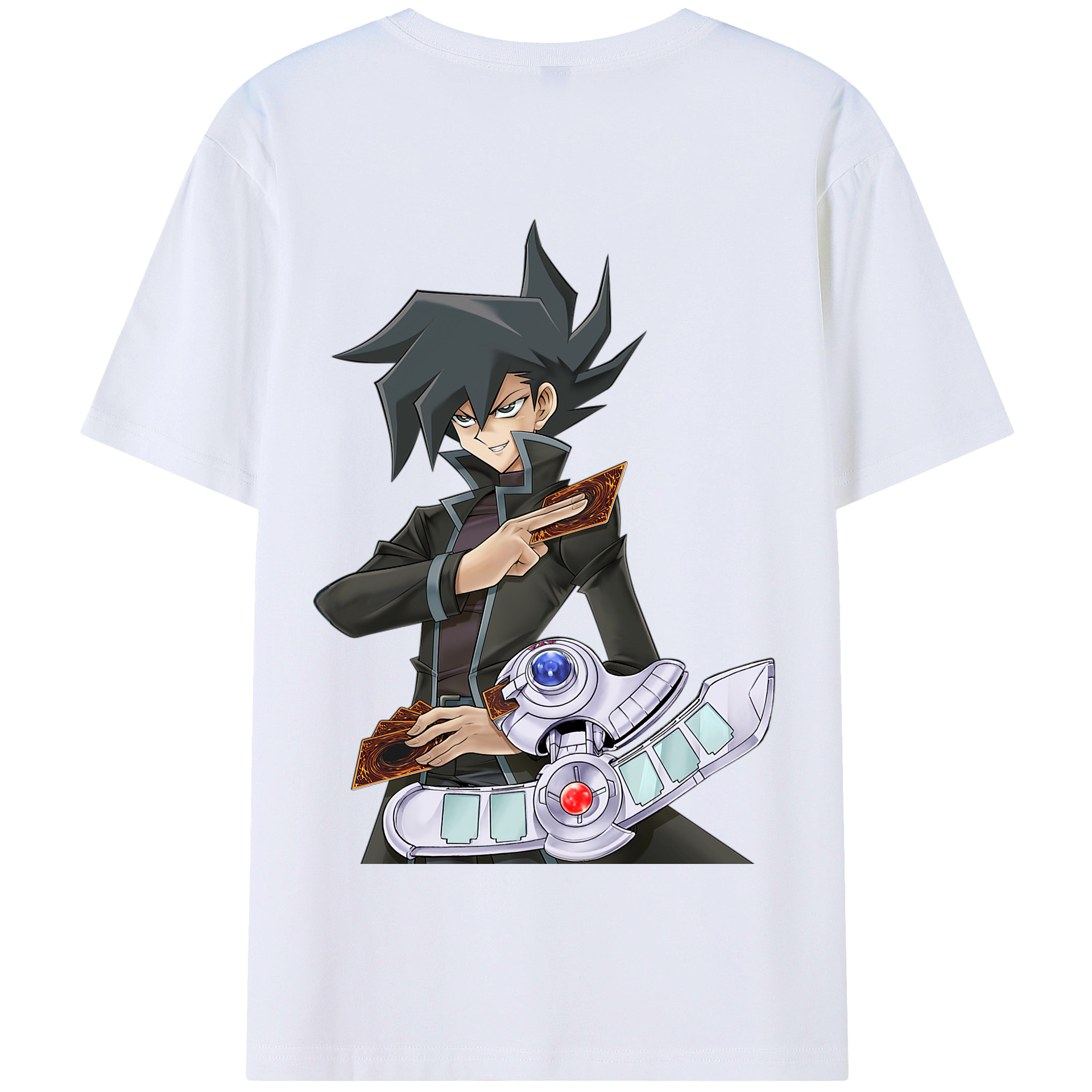 遊☆戯☆王 Yu-Gi-Oh! 綿100％半袖Tシャツ（背面プリント）
