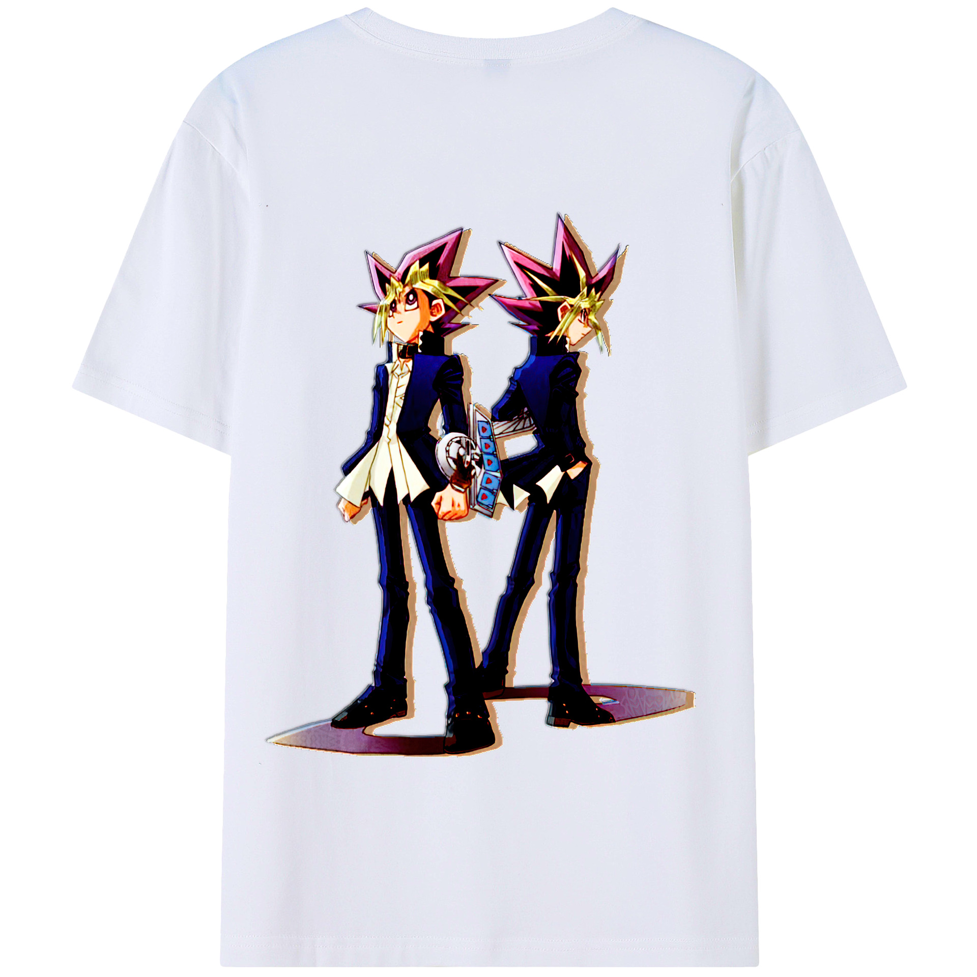 遊☆戯☆王 Yu-Gi-Oh! 綿100%半袖Tシャツ(背面プリント) 遊☆戯☆王 Yu-Gi-Oh! 綿100%半袖Tシャツ(背面プリント)