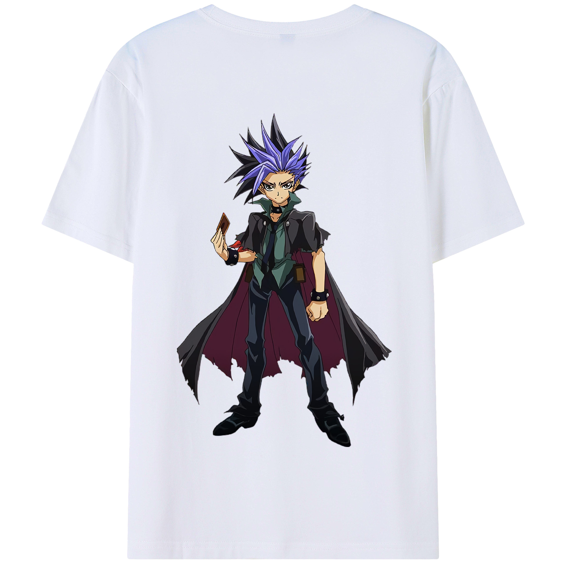 遊☆戯☆王 Yu-Gi-Oh! 綿100％半袖Tシャツ（背面プリント）