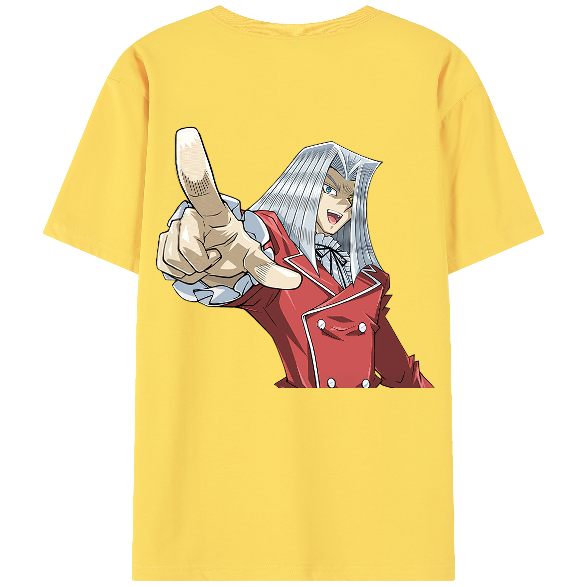 （画像用） 遊☆戯☆王 Yu-Gi-Oh! 綿100％半袖Tシャツ（背面プリント）