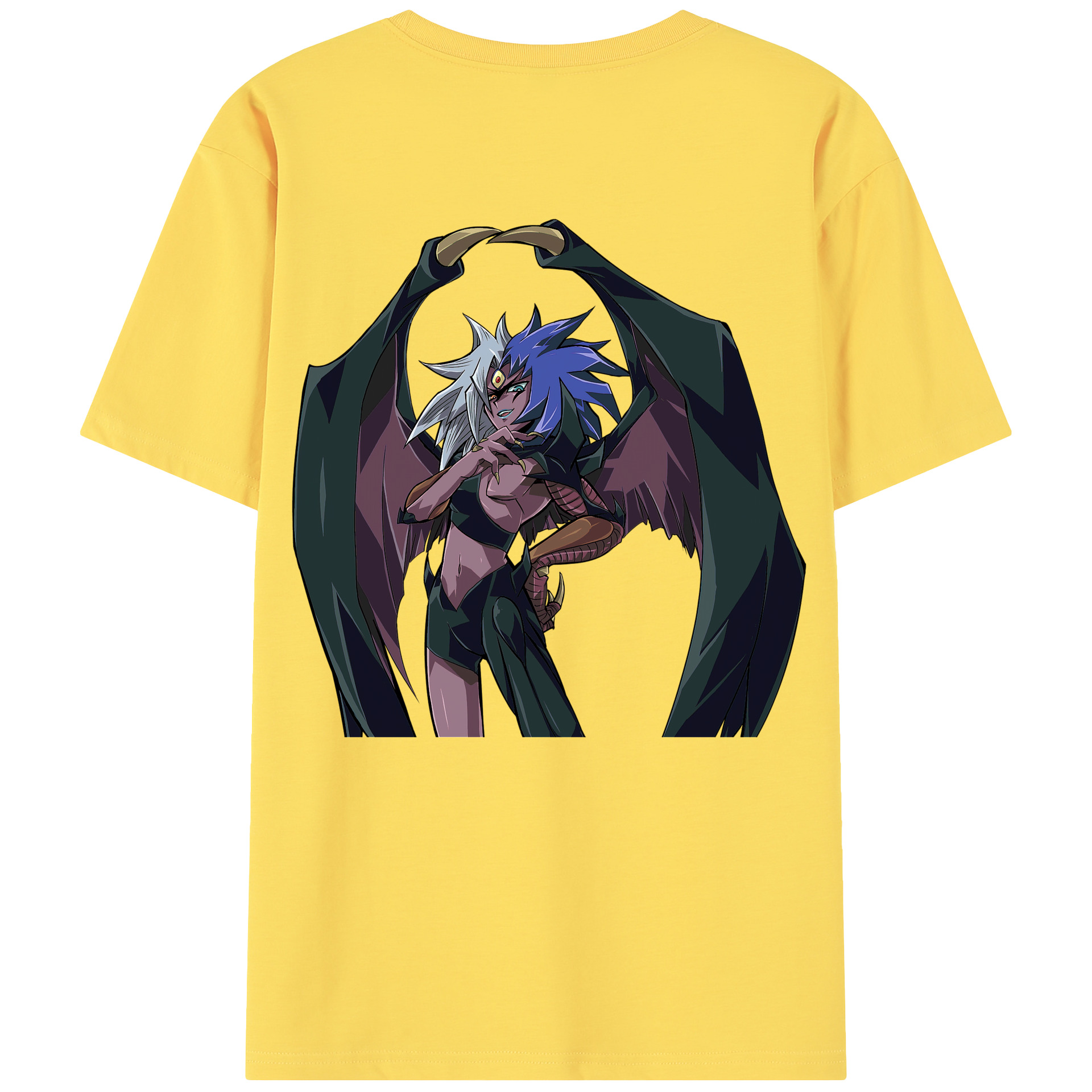 （画像用） 遊☆戯☆王 Yu-Gi-Oh! 綿100％半袖Tシャツ（背面プリント）
