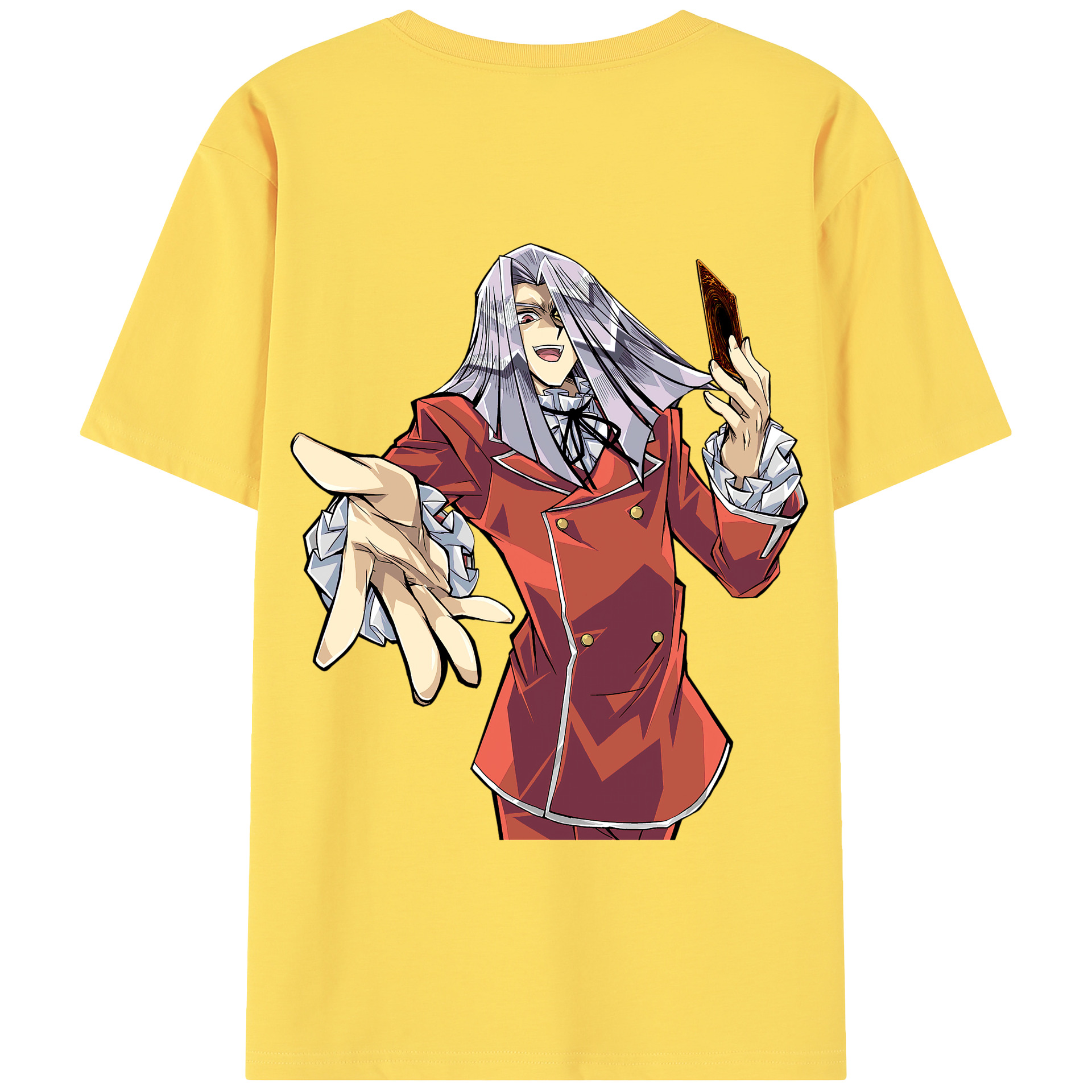 （画像用） 遊☆戯☆王 Yu-Gi-Oh! 綿100％半袖Tシャツ（背面プリント）