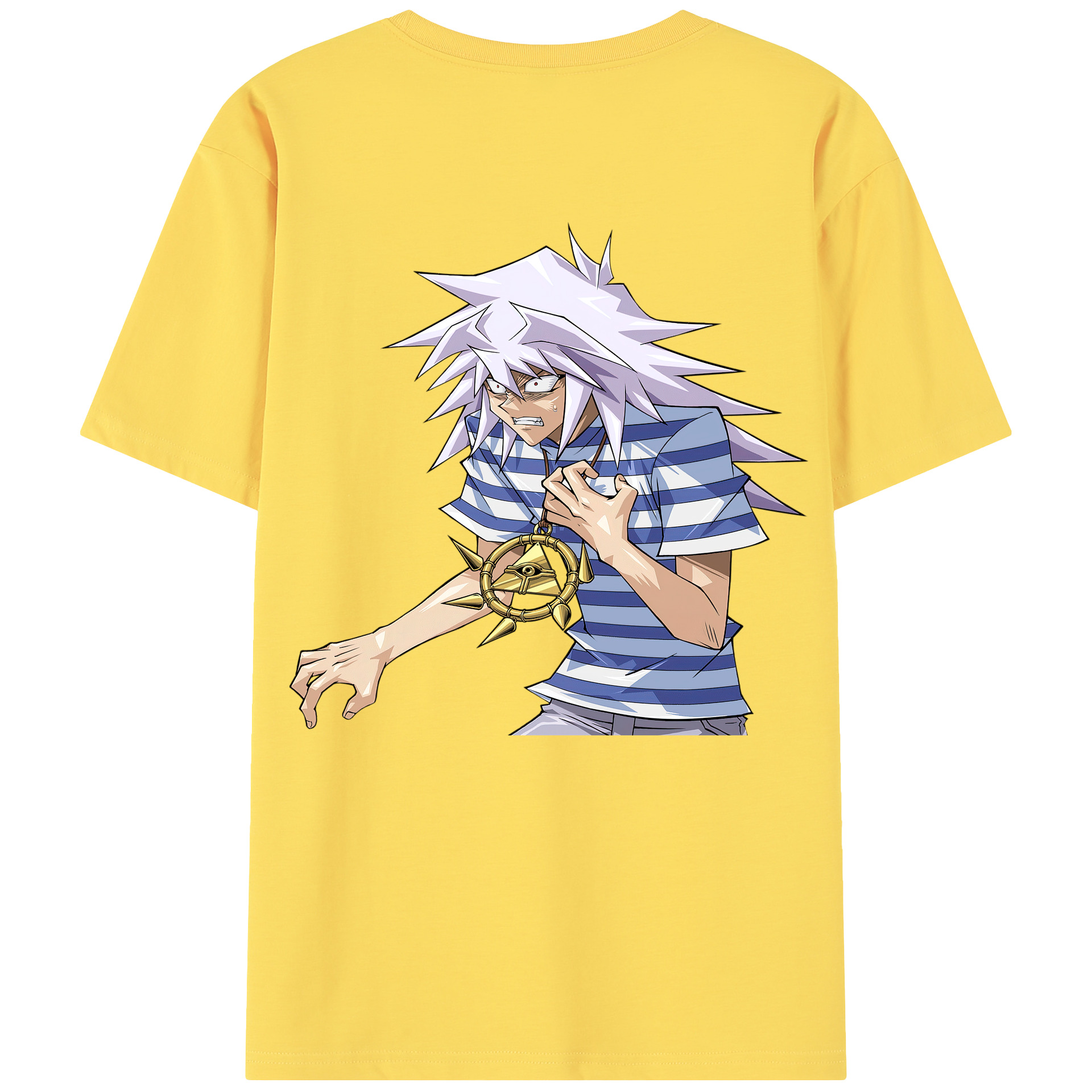 （画像用） 遊☆戯☆王 Yu-Gi-Oh! 綿100％半袖Tシャツ（背面プリント）