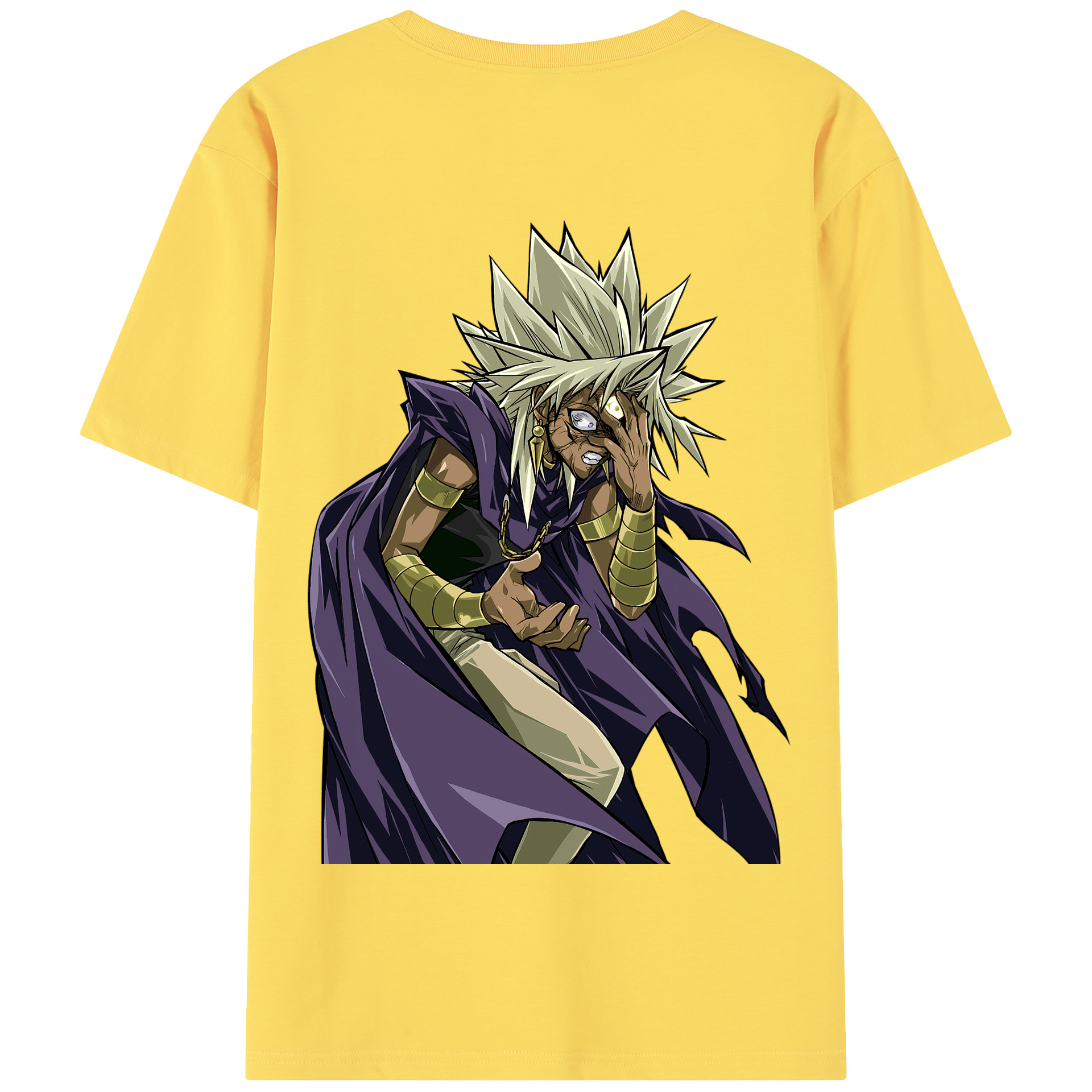 （画像用） 遊☆戯☆王 Yu-Gi-Oh! 綿100％半袖Tシャツ（背面プリント）