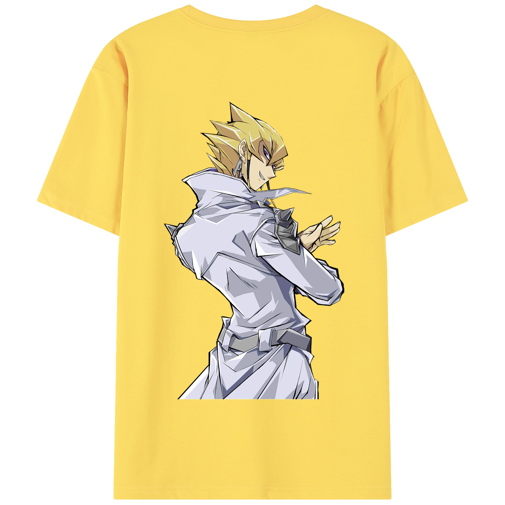 （画像用） 遊☆戯☆王 Yu-Gi-Oh! 綿100％半袖Tシャツ（背面プリント）