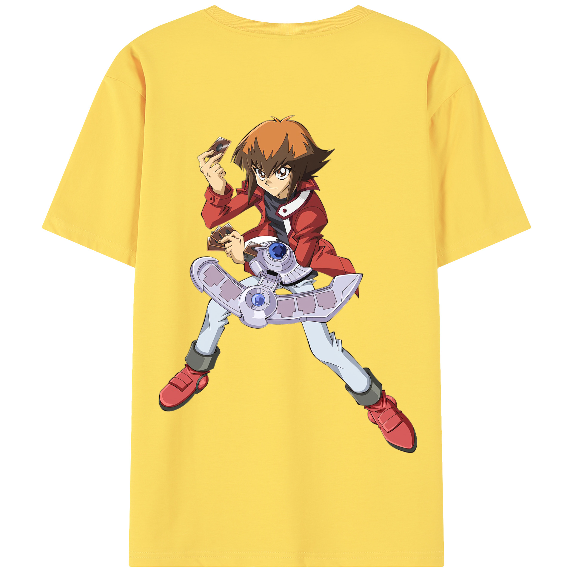 （画像用） 遊☆戯☆王 Yu-Gi-Oh! 綿100％半袖Tシャツ（背面プリント）