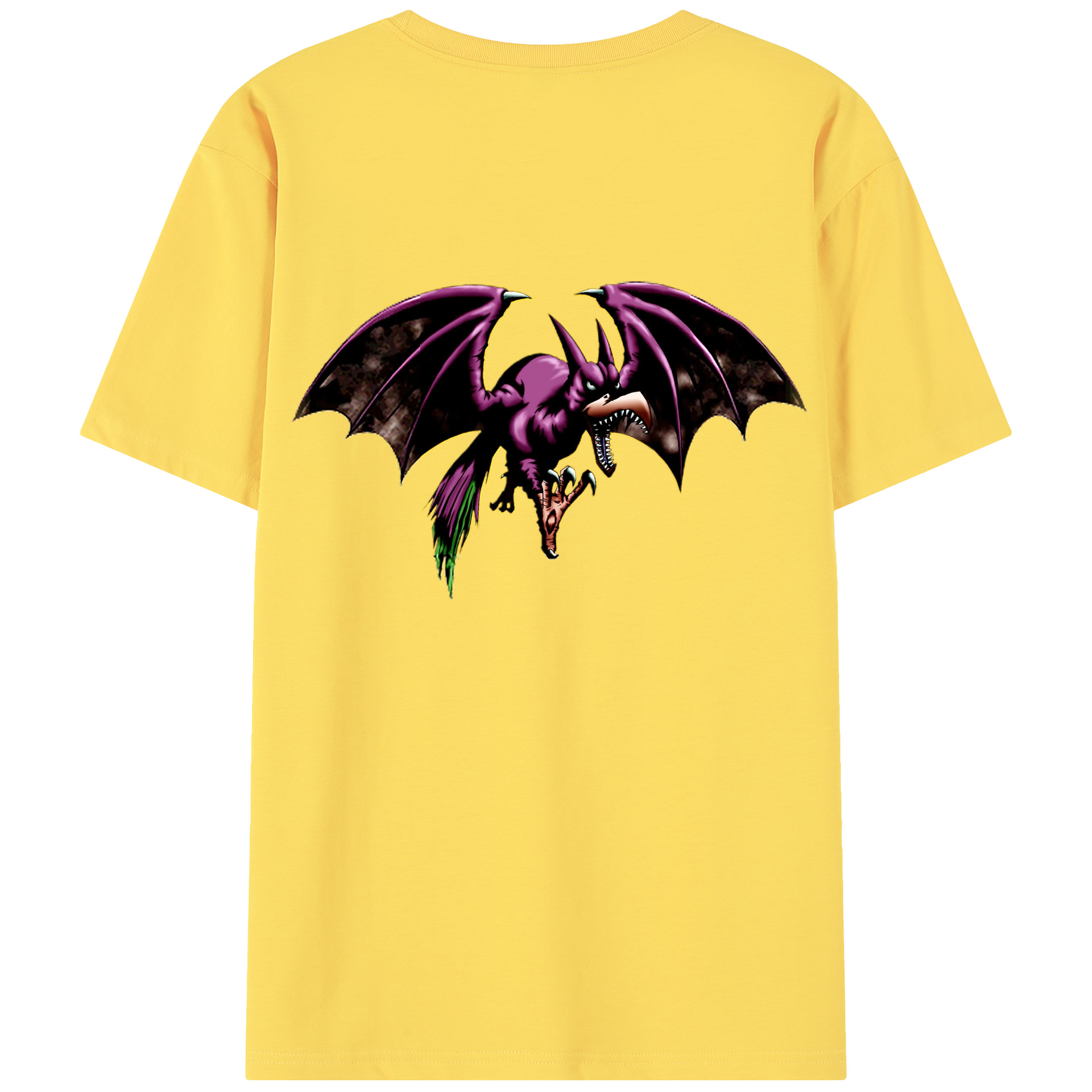 （画像用） 遊☆戯☆王 Yu-Gi-Oh! 綿100％半袖Tシャツ（背面プリント）