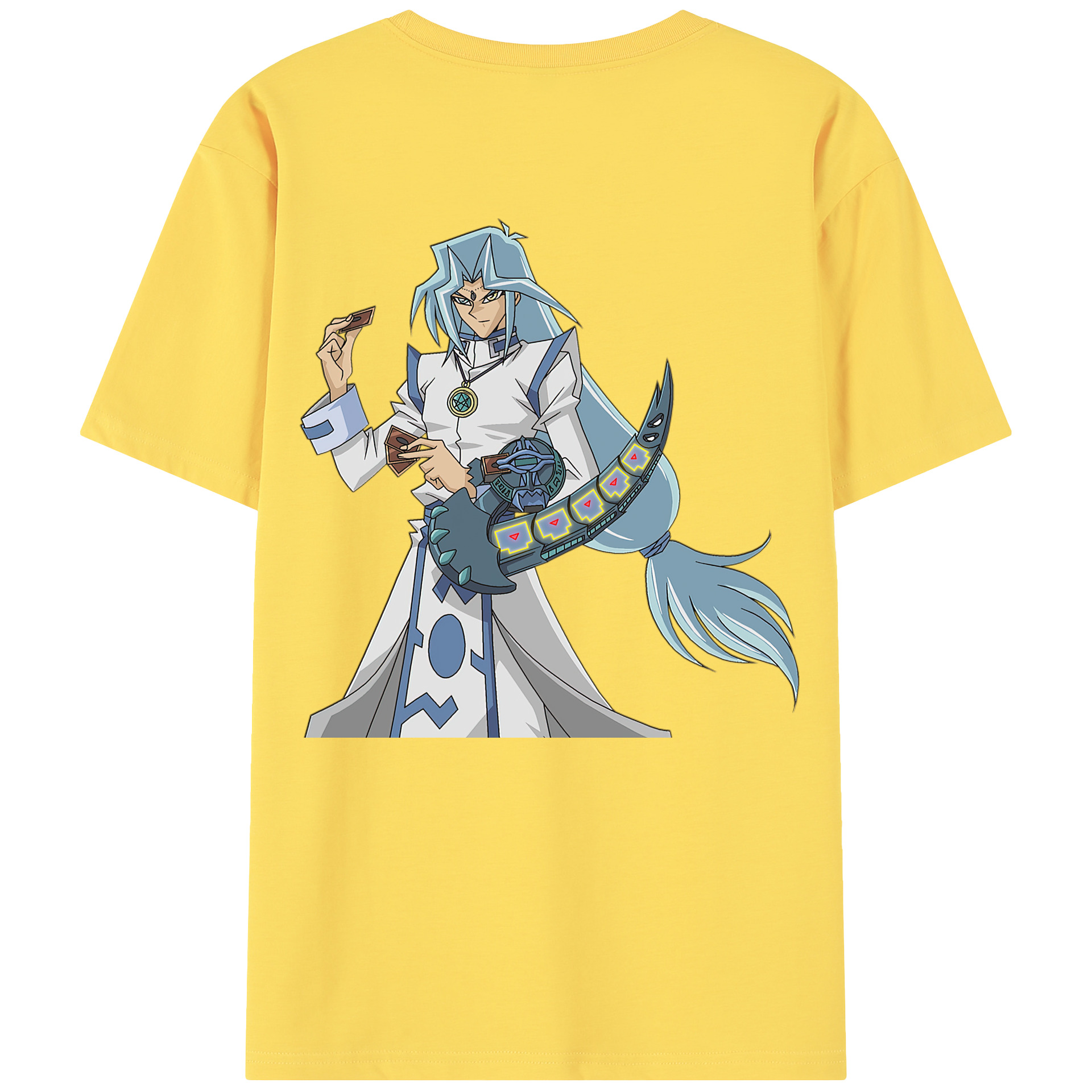 （画像用） 遊☆戯☆王 Yu-Gi-Oh! 綿100％半袖Tシャツ（背面プリント）