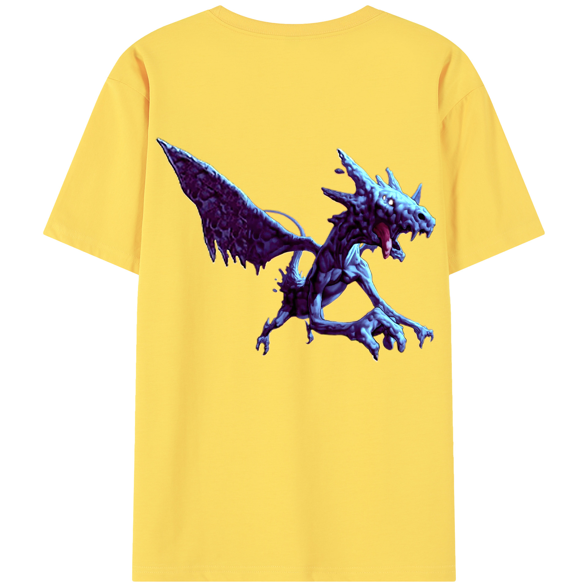 （画像用） 遊☆戯☆王 Yu-Gi-Oh! 綿100％半袖Tシャツ（背面プリント）