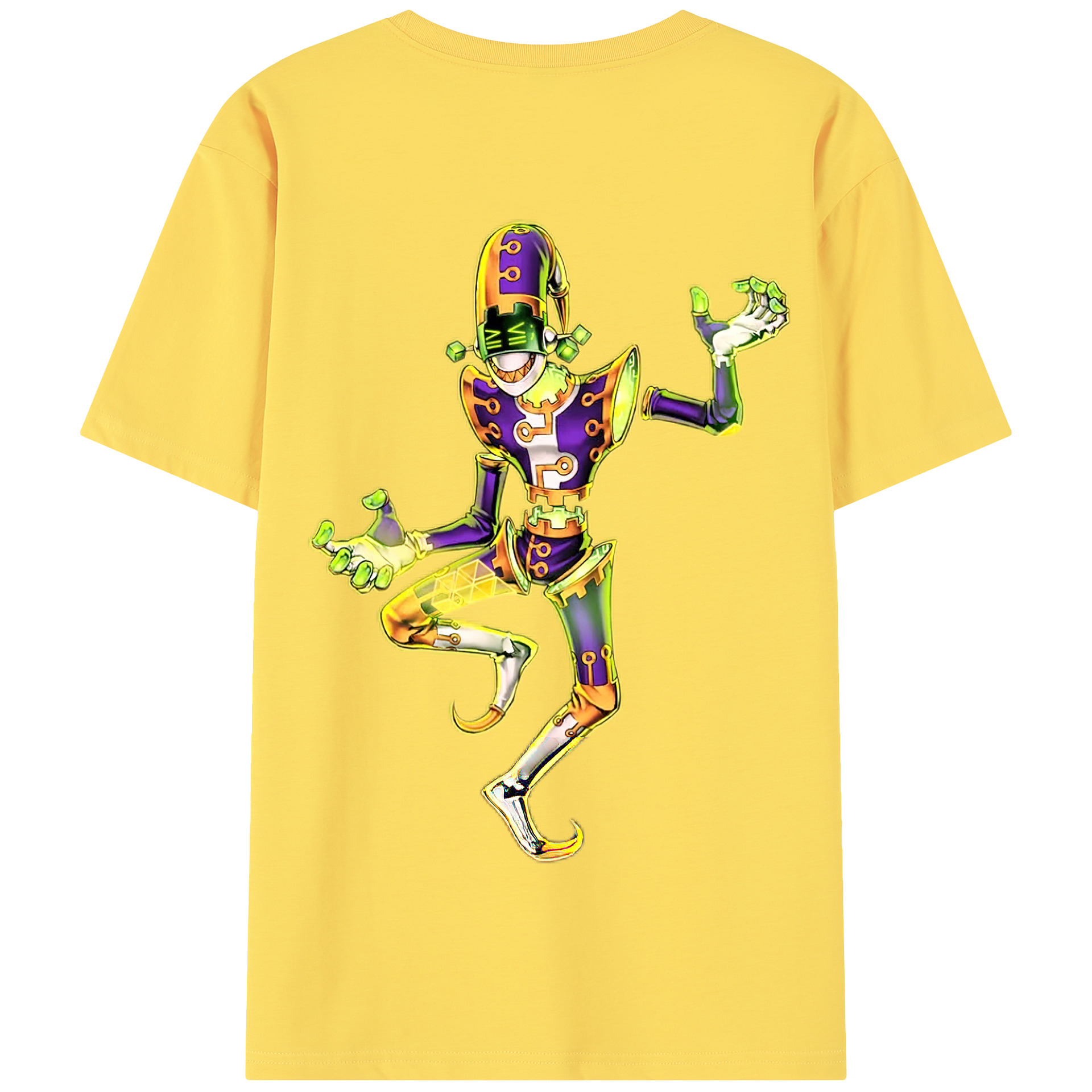 （画像用） 遊☆戯☆王 Yu-Gi-Oh! 綿100％半袖Tシャツ（背面プリント）