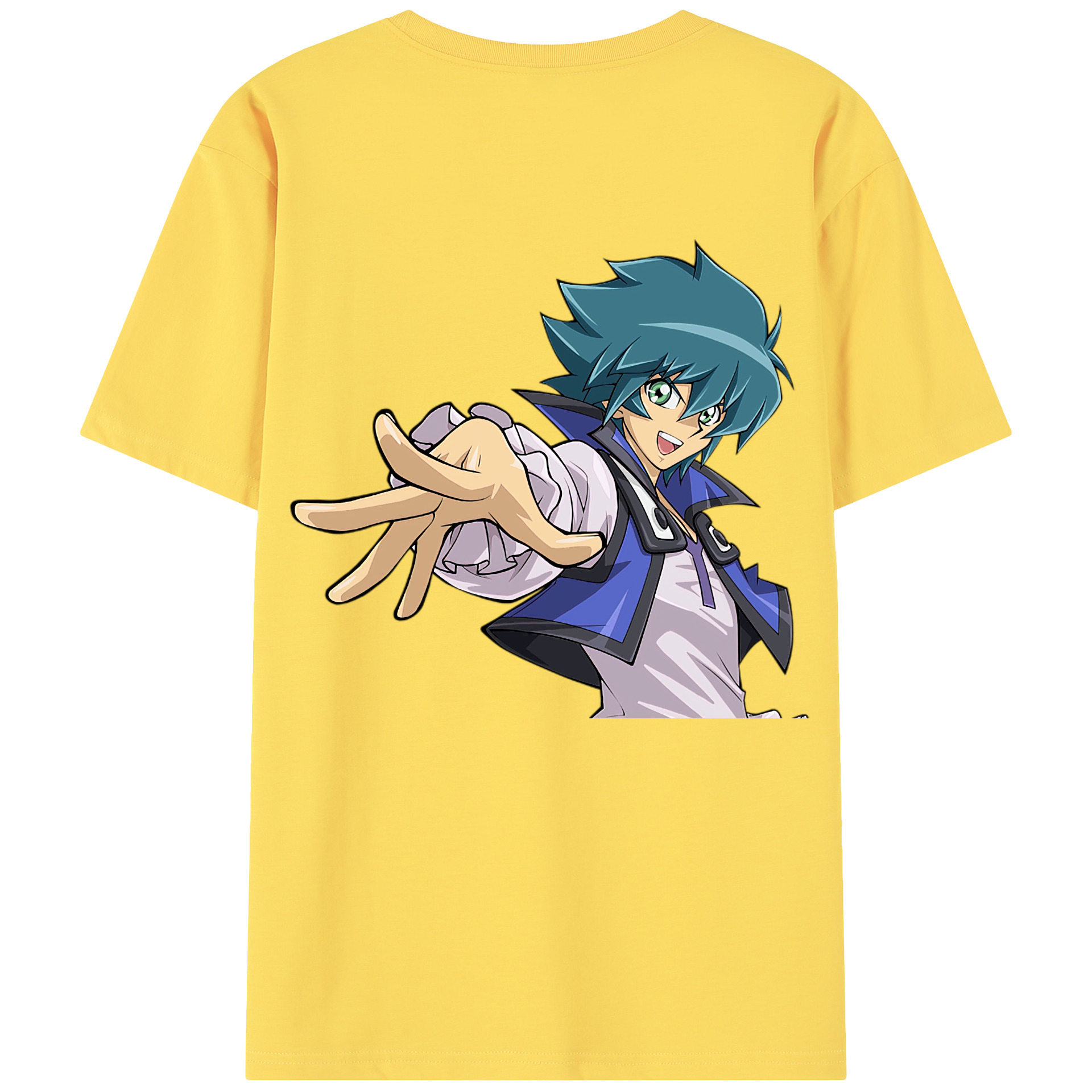 （画像用） 遊☆戯☆王 Yu-Gi-Oh! 綿100％半袖Tシャツ（背面プリント）