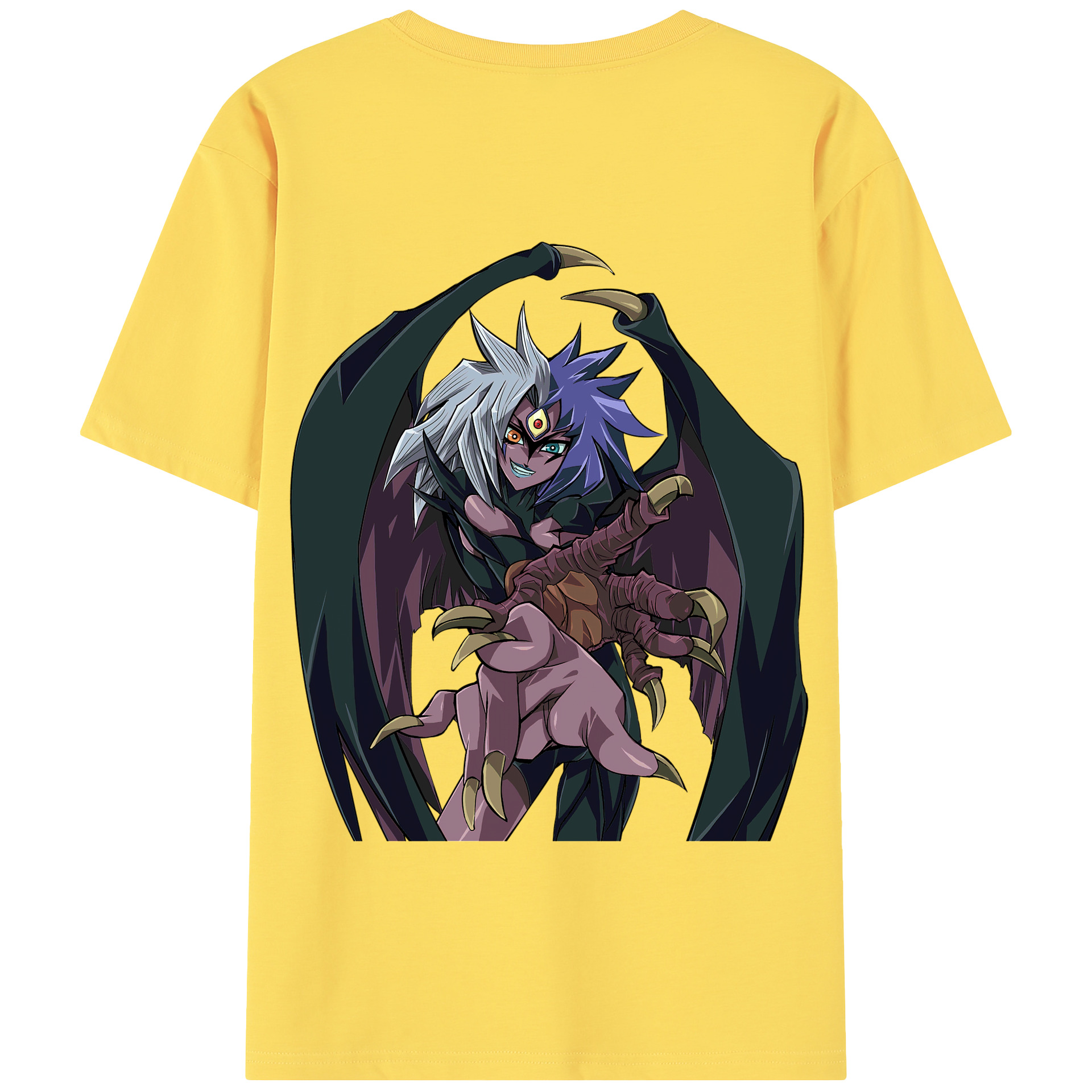（画像用） 遊☆戯☆王 Yu-Gi-Oh! 綿100％半袖Tシャツ（背面プリント）