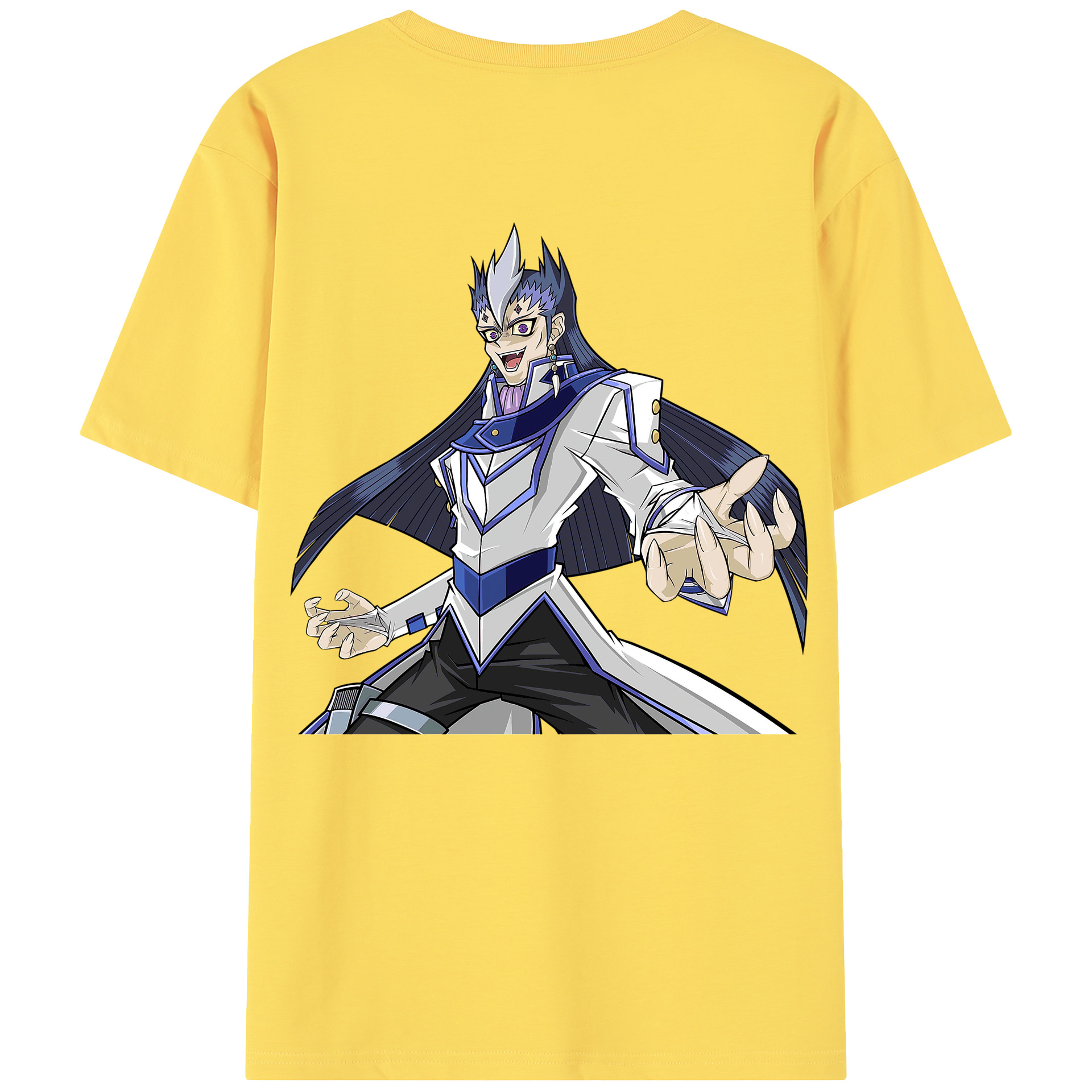（画像用） 遊☆戯☆王 Yu-Gi-Oh! 綿100％半袖Tシャツ（背面プリント）