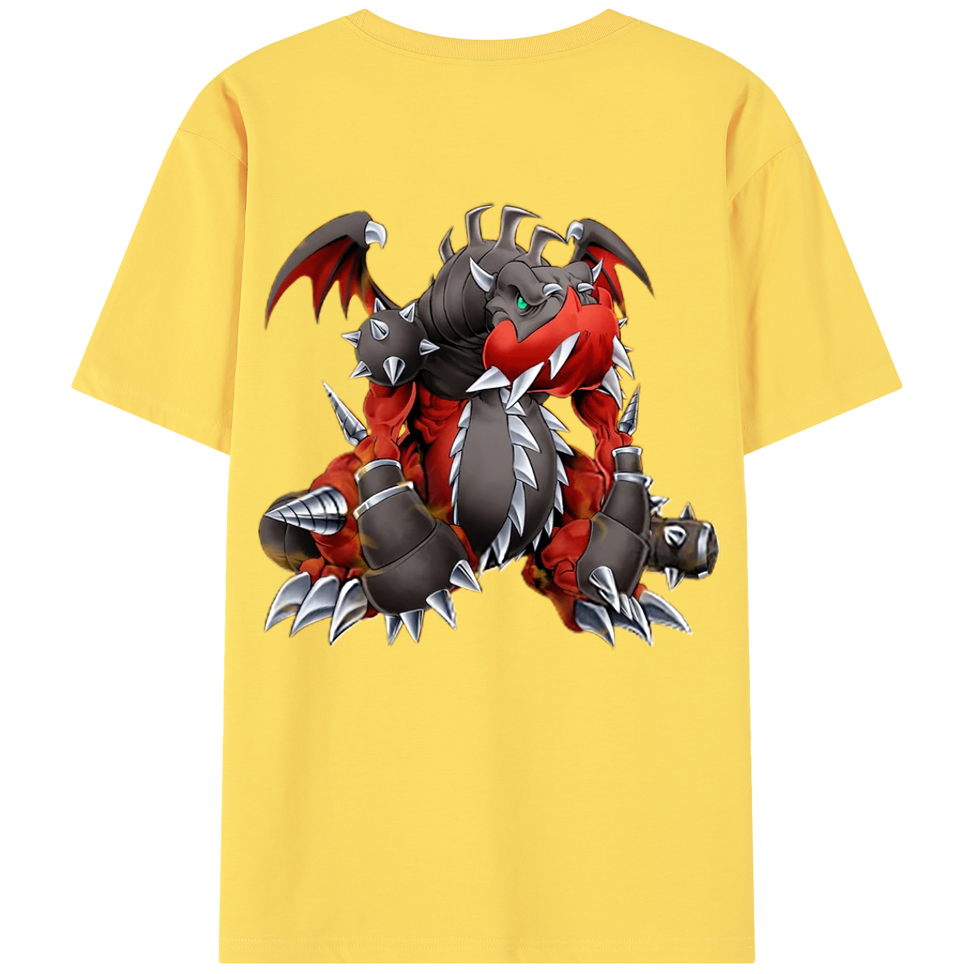 （画像用） 遊☆戯☆王 Yu-Gi-Oh! 綿100％半袖Tシャツ（背面プリント）