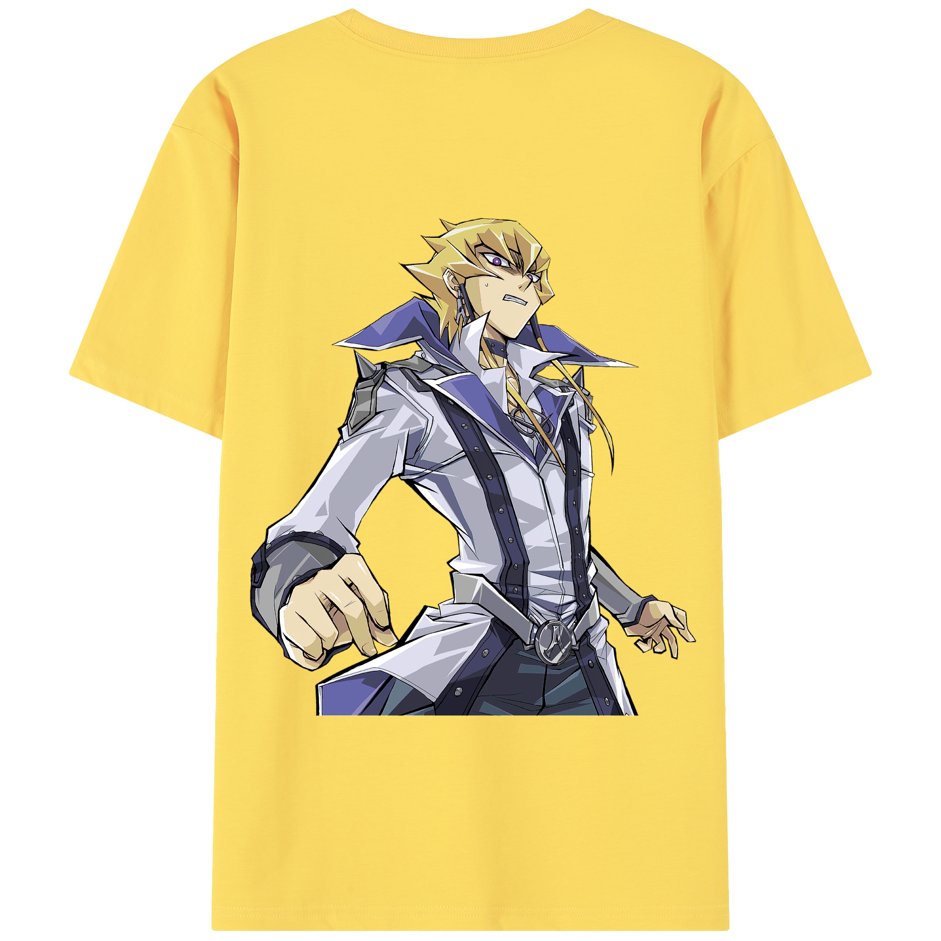 （画像用） 遊☆戯☆王 Yu-Gi-Oh! 綿100％半袖Tシャツ（背面プリント）