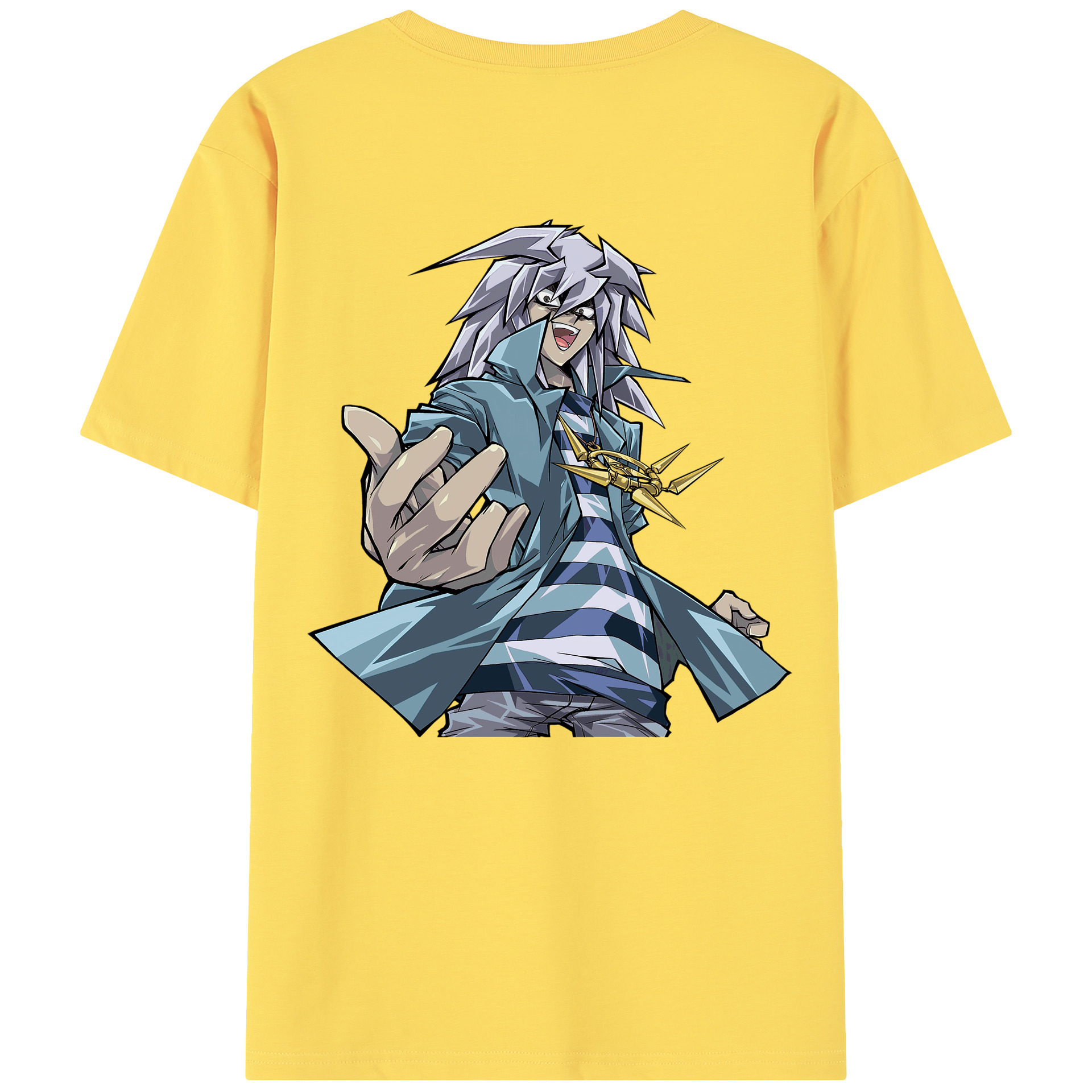 （画像用） 遊☆戯☆王 Yu-Gi-Oh! 綿100％半袖Tシャツ（背面プリント）