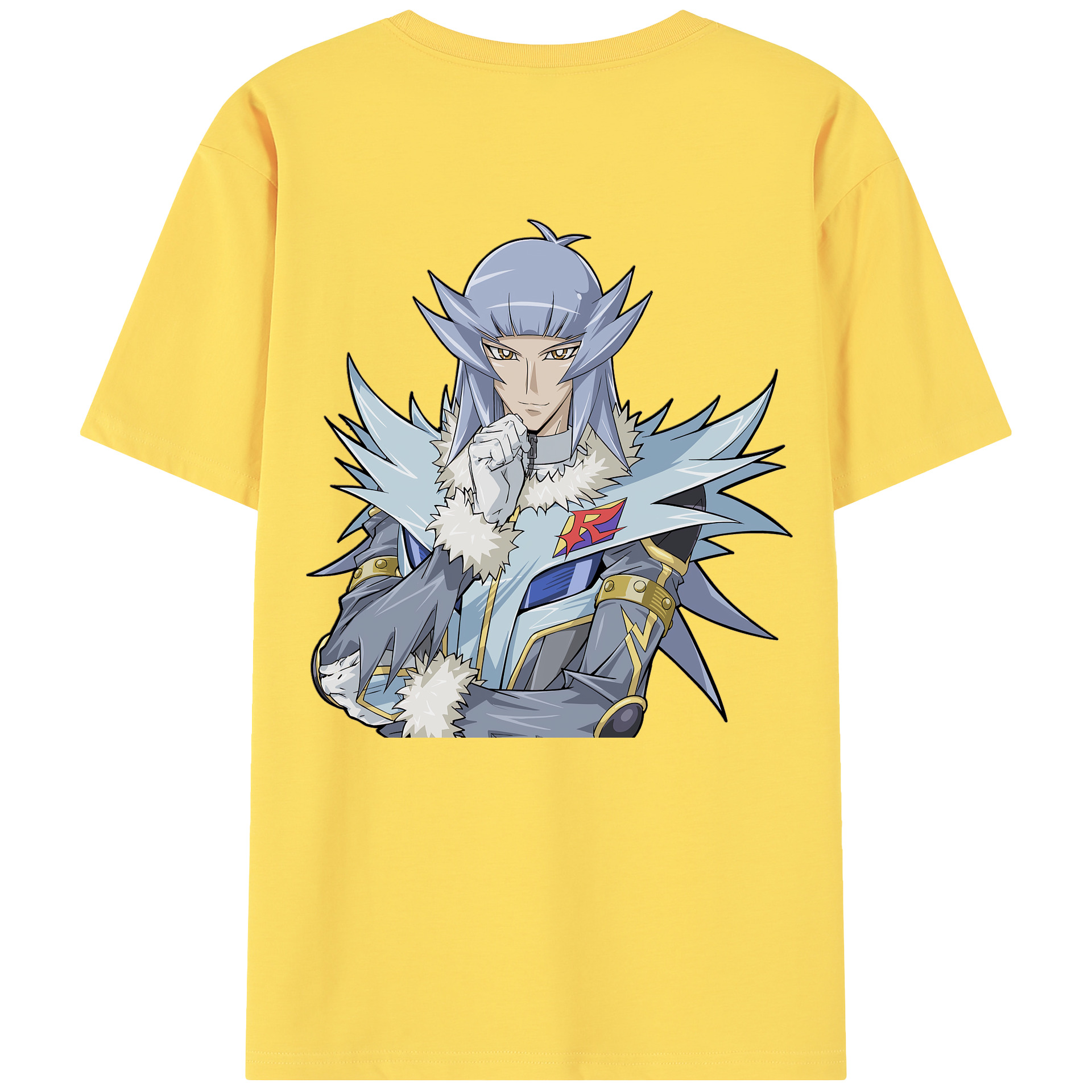 （画像用） 遊☆戯☆王 Yu-Gi-Oh! 綿100％半袖Tシャツ（背面プリント）