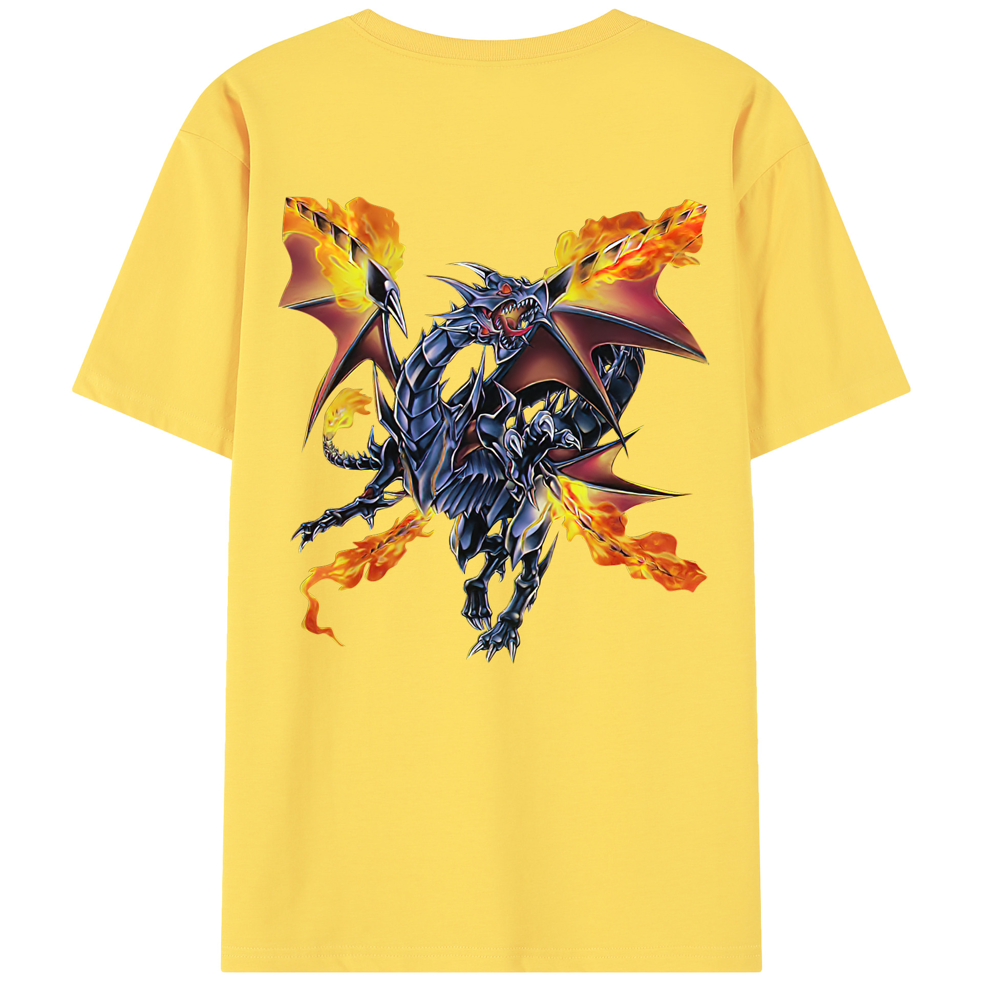 （画像用） 遊☆戯☆王 Yu-Gi-Oh! 綿100％半袖Tシャツ（背面プリント）