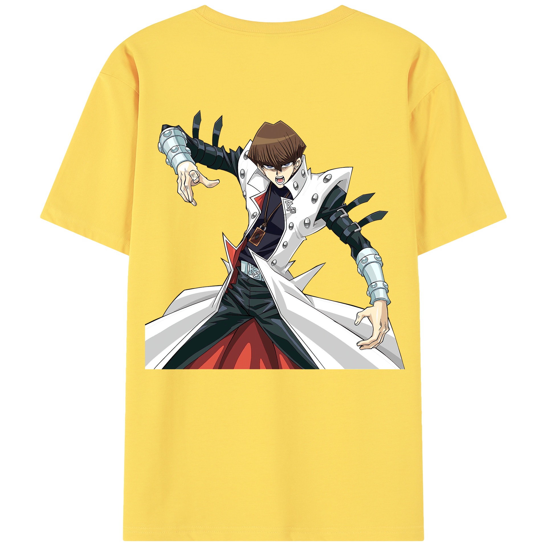 （画像用） 遊☆戯☆王 Yu-Gi-Oh! 綿100％半袖Tシャツ（背面プリント）