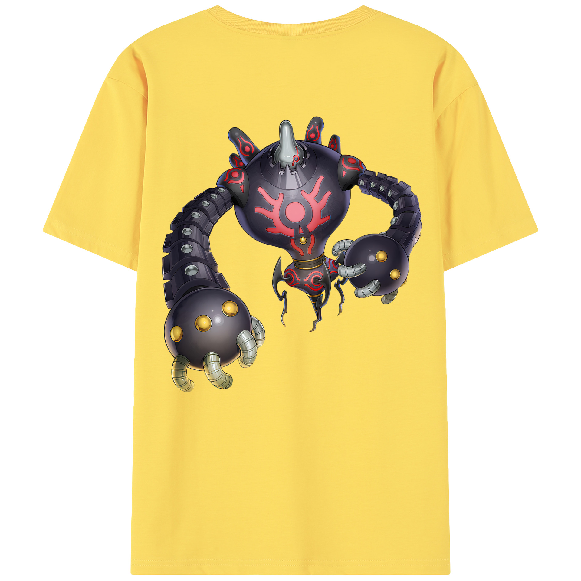 （画像用） 遊☆戯☆王 Yu-Gi-Oh! 綿100％半袖Tシャツ（背面プリント）