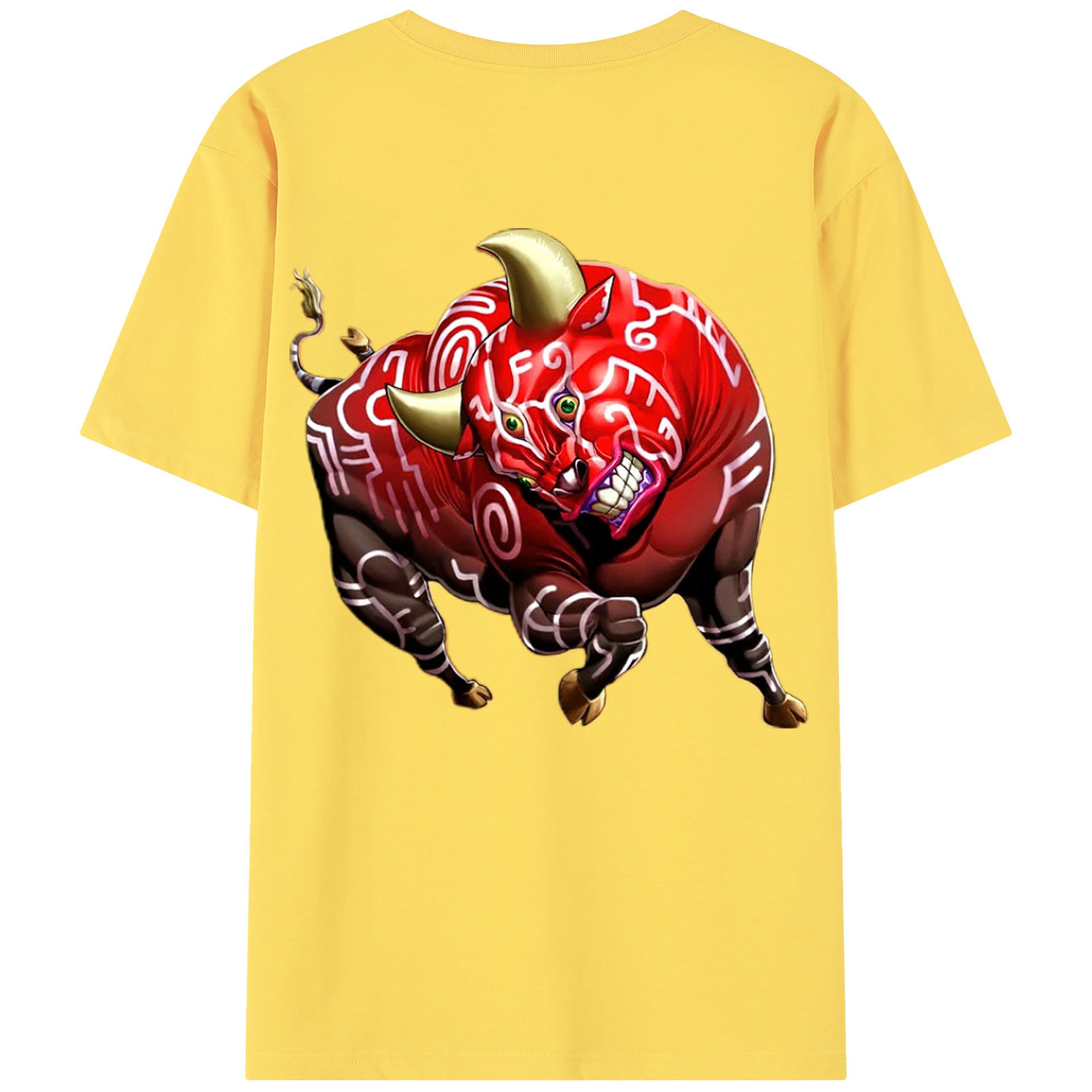 （画像用） 遊☆戯☆王 Yu-Gi-Oh! 綿100％半袖Tシャツ（背面プリント）