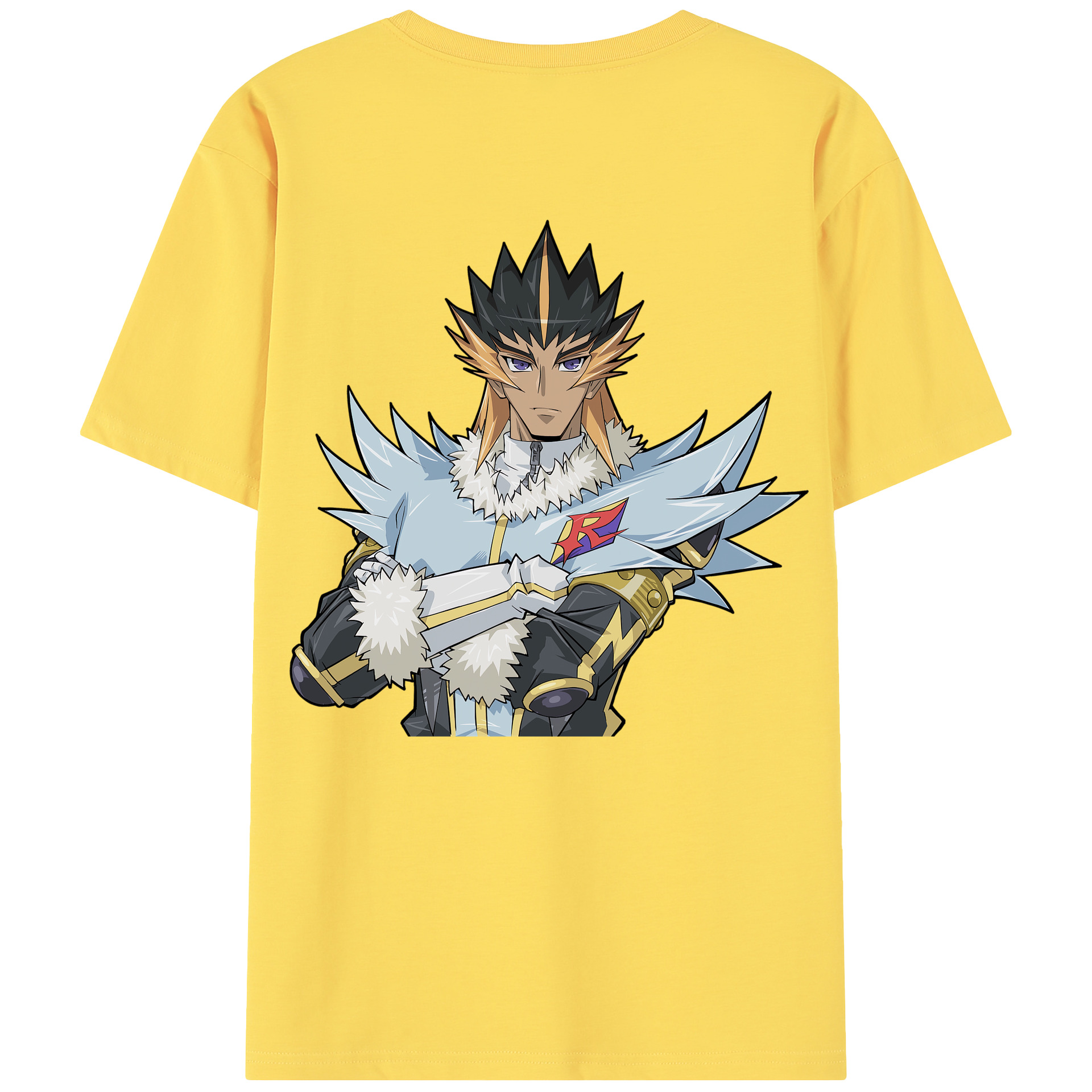 （画像用） 遊☆戯☆王 Yu-Gi-Oh! 綿100％半袖Tシャツ（背面プリント）