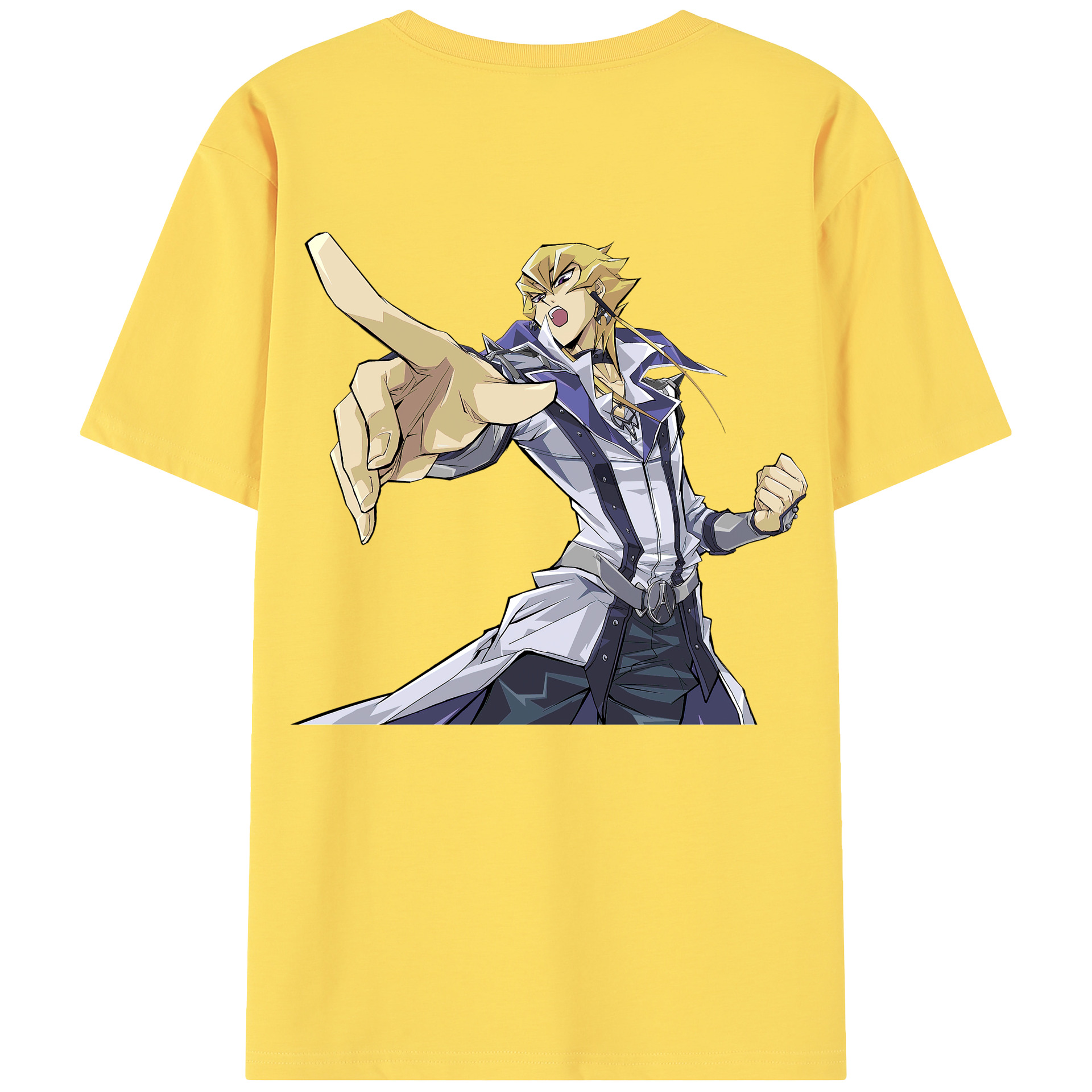 （画像用） 遊☆戯☆王 Yu-Gi-Oh! 綿100％半袖Tシャツ（背面プリント）