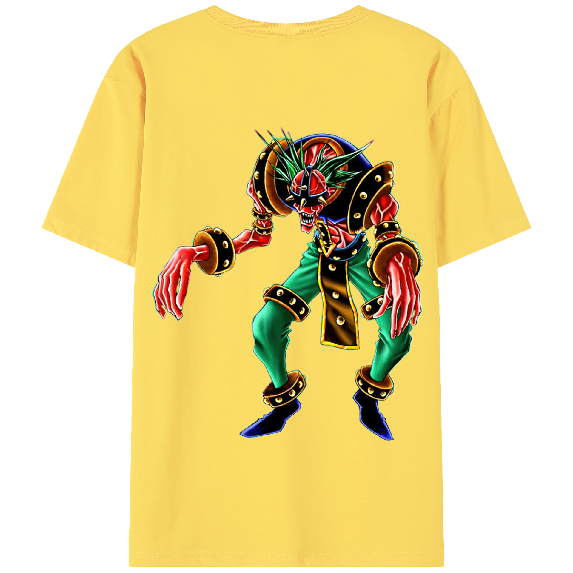 （画像用） 遊☆戯☆王 Yu-Gi-Oh! 綿100％半袖Tシャツ（背面プリント）