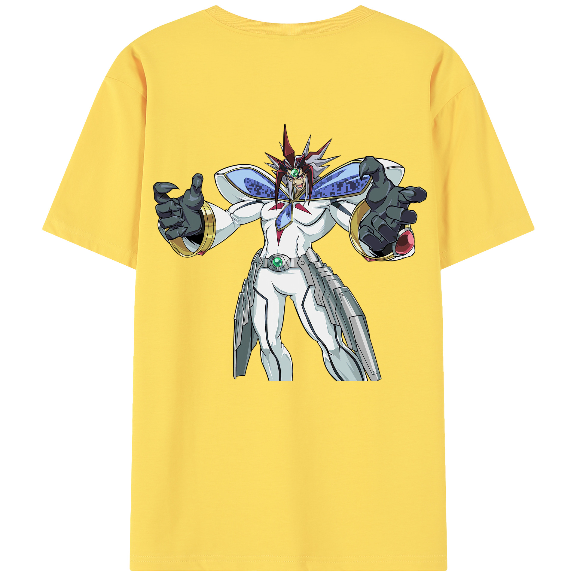 （画像用） 遊☆戯☆王 Yu-Gi-Oh! 綿100％半袖Tシャツ（背面プリント）