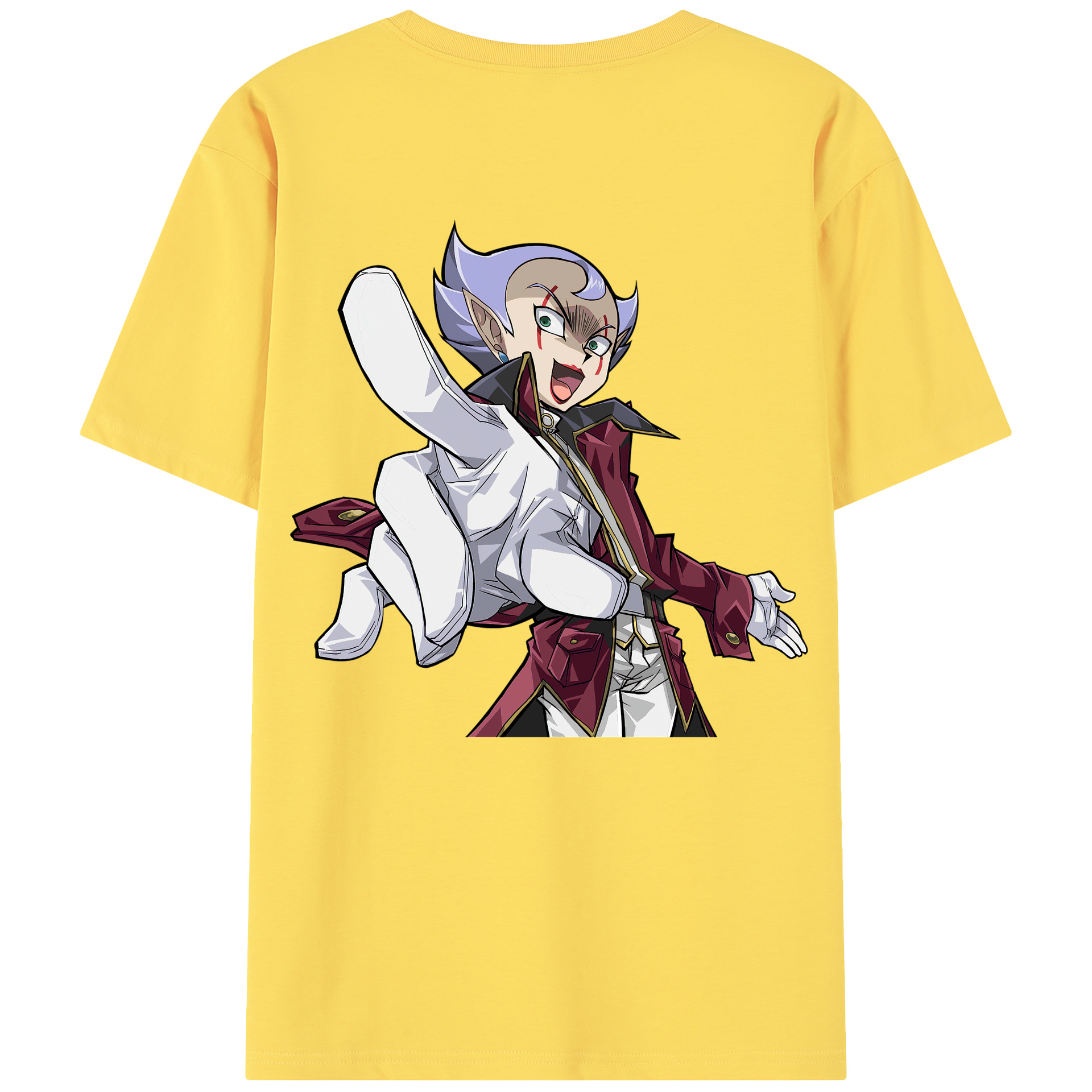 （画像用） 遊☆戯☆王 Yu-Gi-Oh! 綿100％半袖Tシャツ（背面プリント）