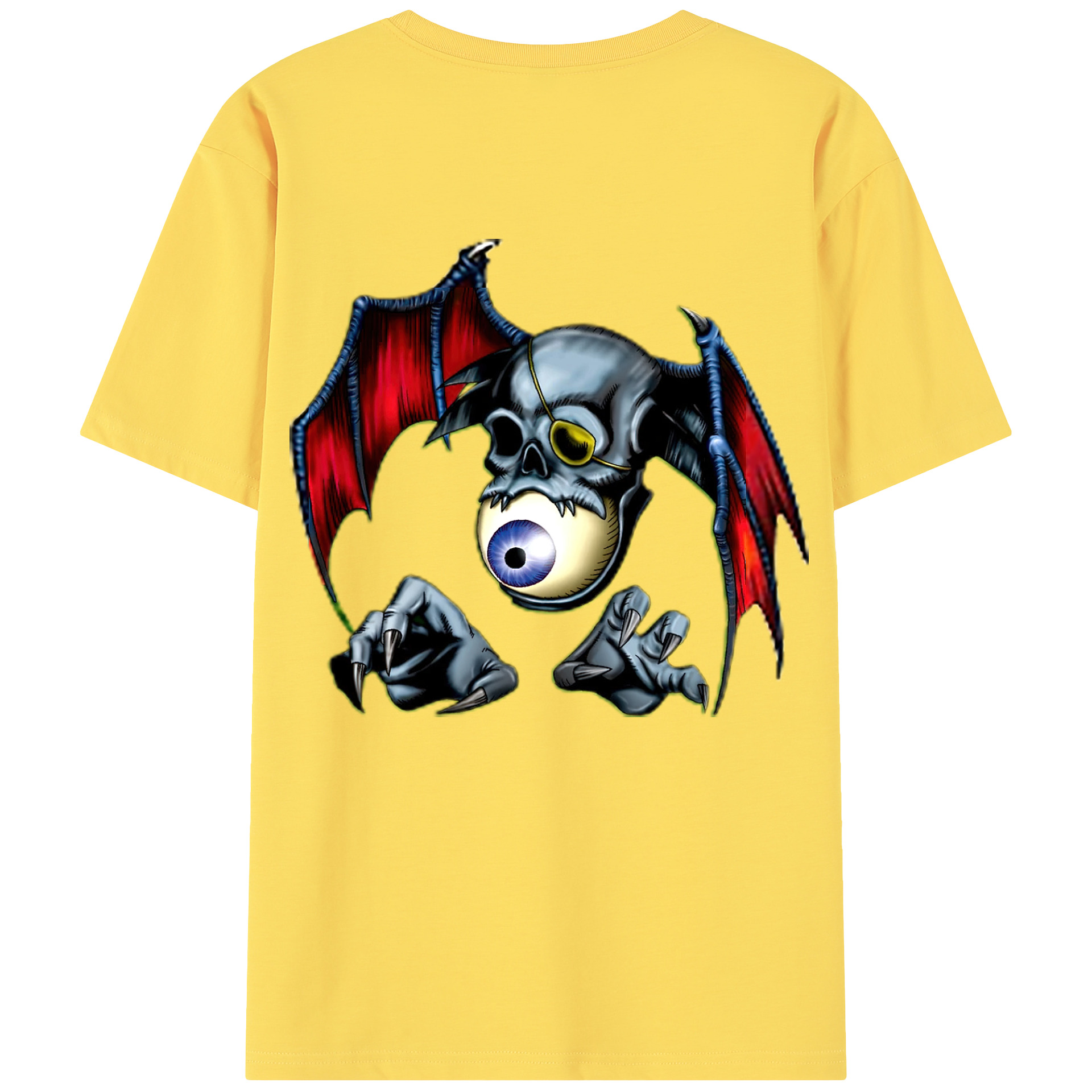 （画像用） 遊☆戯☆王 Yu-Gi-Oh! 綿100％半袖Tシャツ（背面プリント）