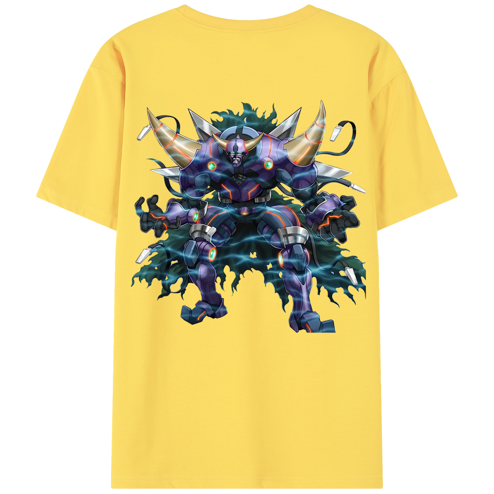 （画像用） 遊☆戯☆王 Yu-Gi-Oh! 綿100％半袖Tシャツ（背面プリント）