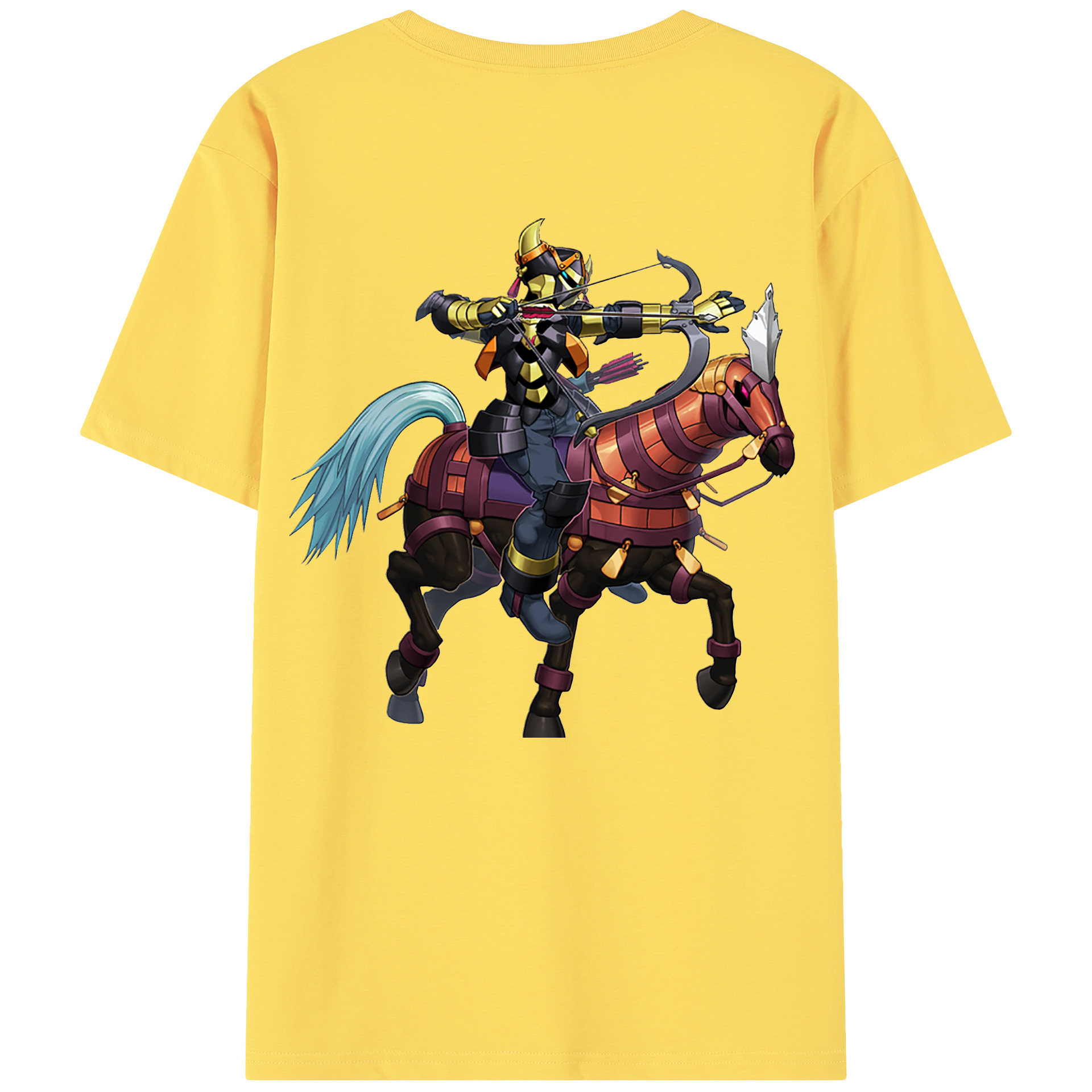 （画像用） 遊☆戯☆王 Yu-Gi-Oh! 綿100％半袖Tシャツ（背面プリント）