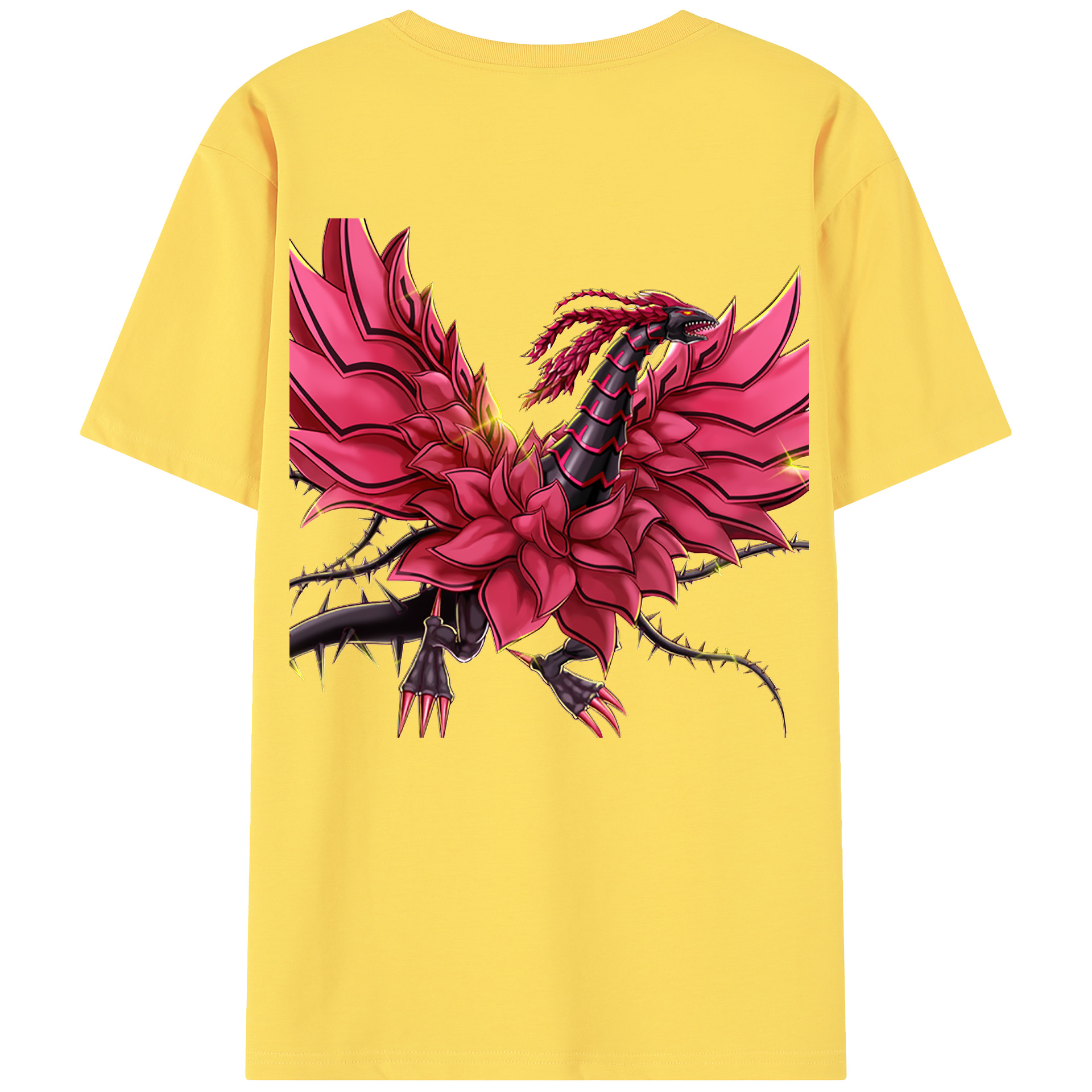 （画像用） 遊☆戯☆王 Yu-Gi-Oh! 綿100％半袖Tシャツ（背面プリント）